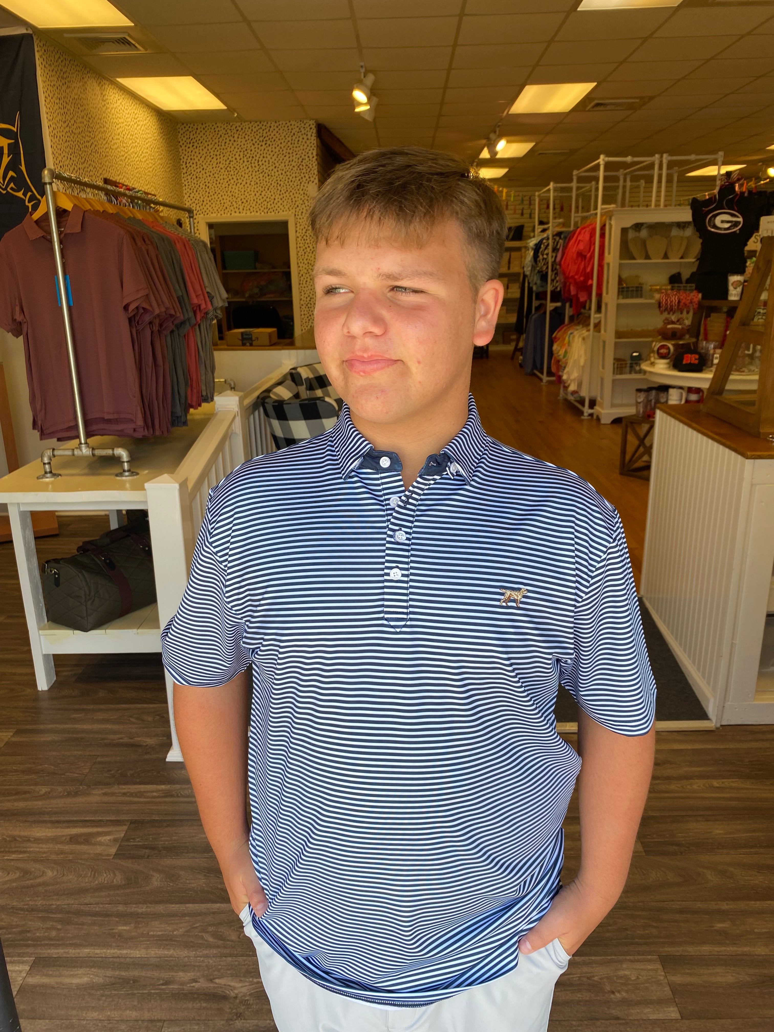 Fieldstone Marshall Polo - Navy