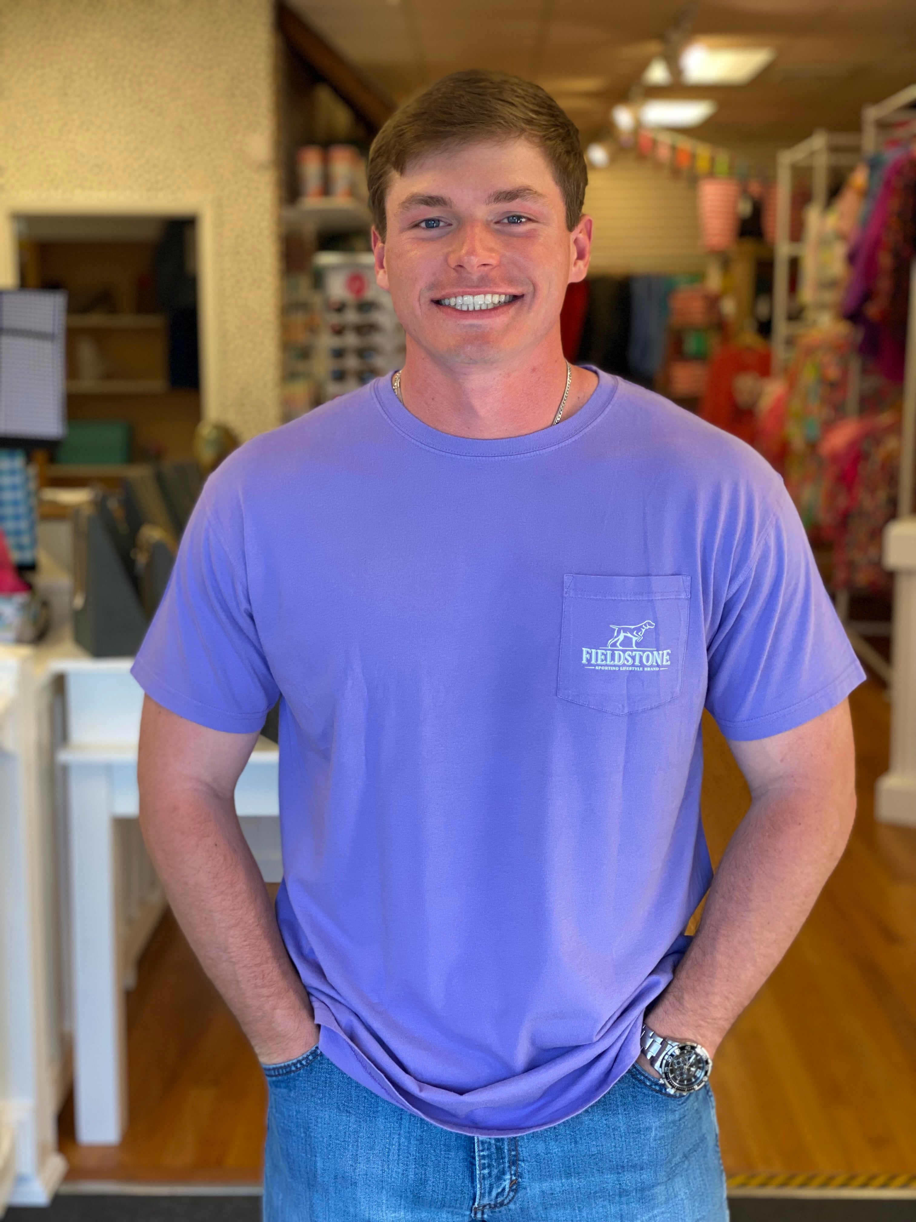 Fieldstone Short Sleeve Tee - Marsh Lab