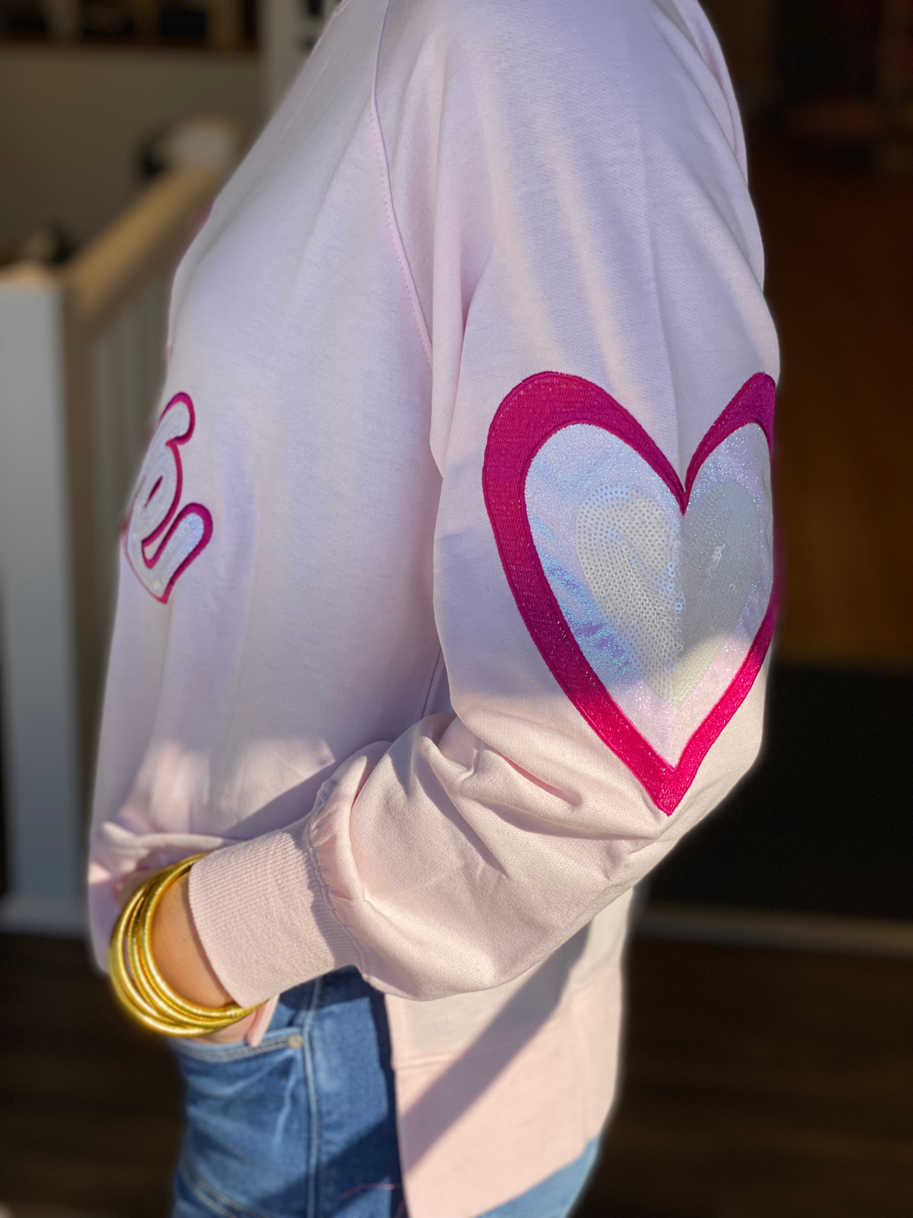 Mary Square Katie Sweatshirt - Love