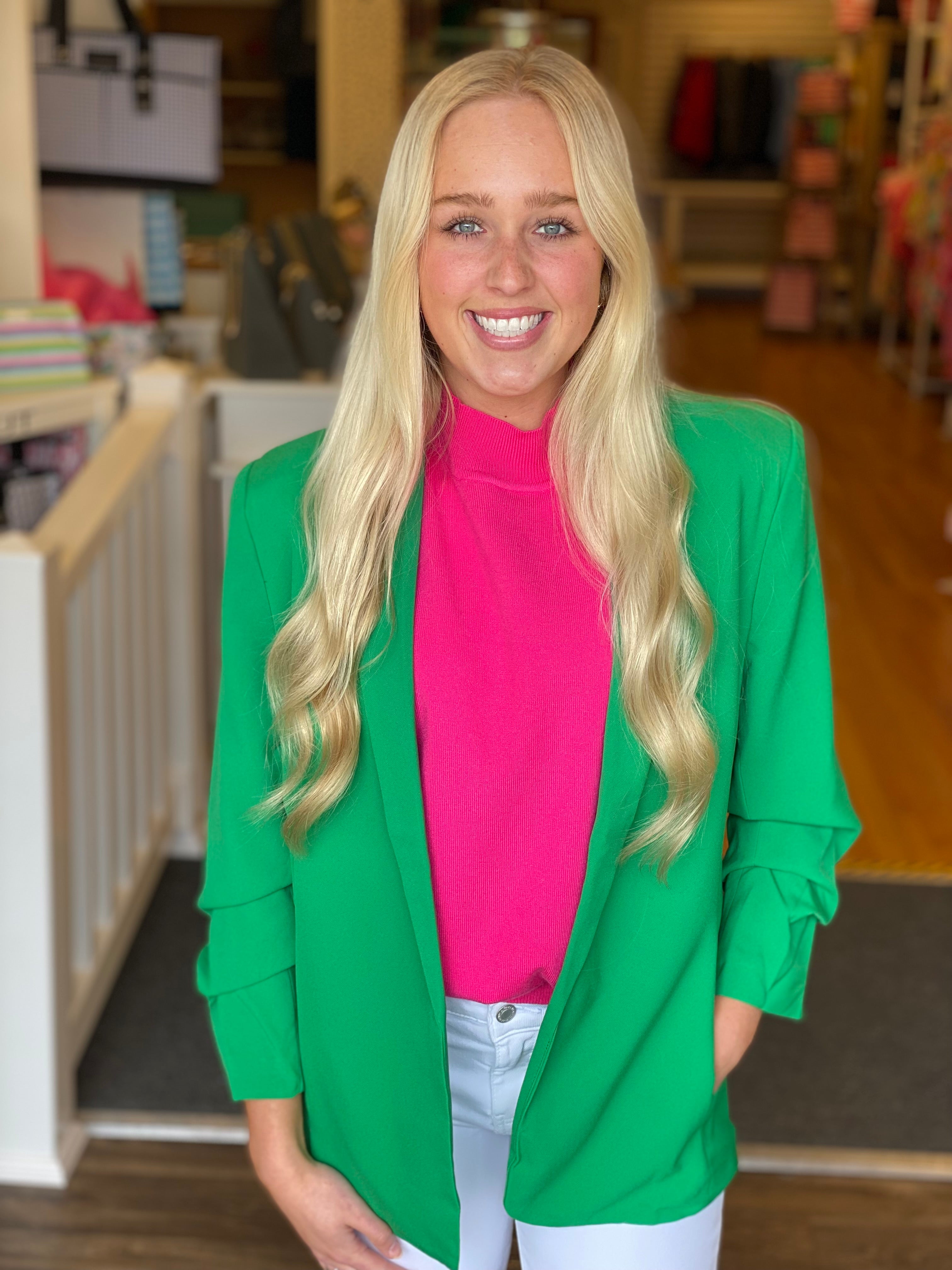 Kelly Green Blazer