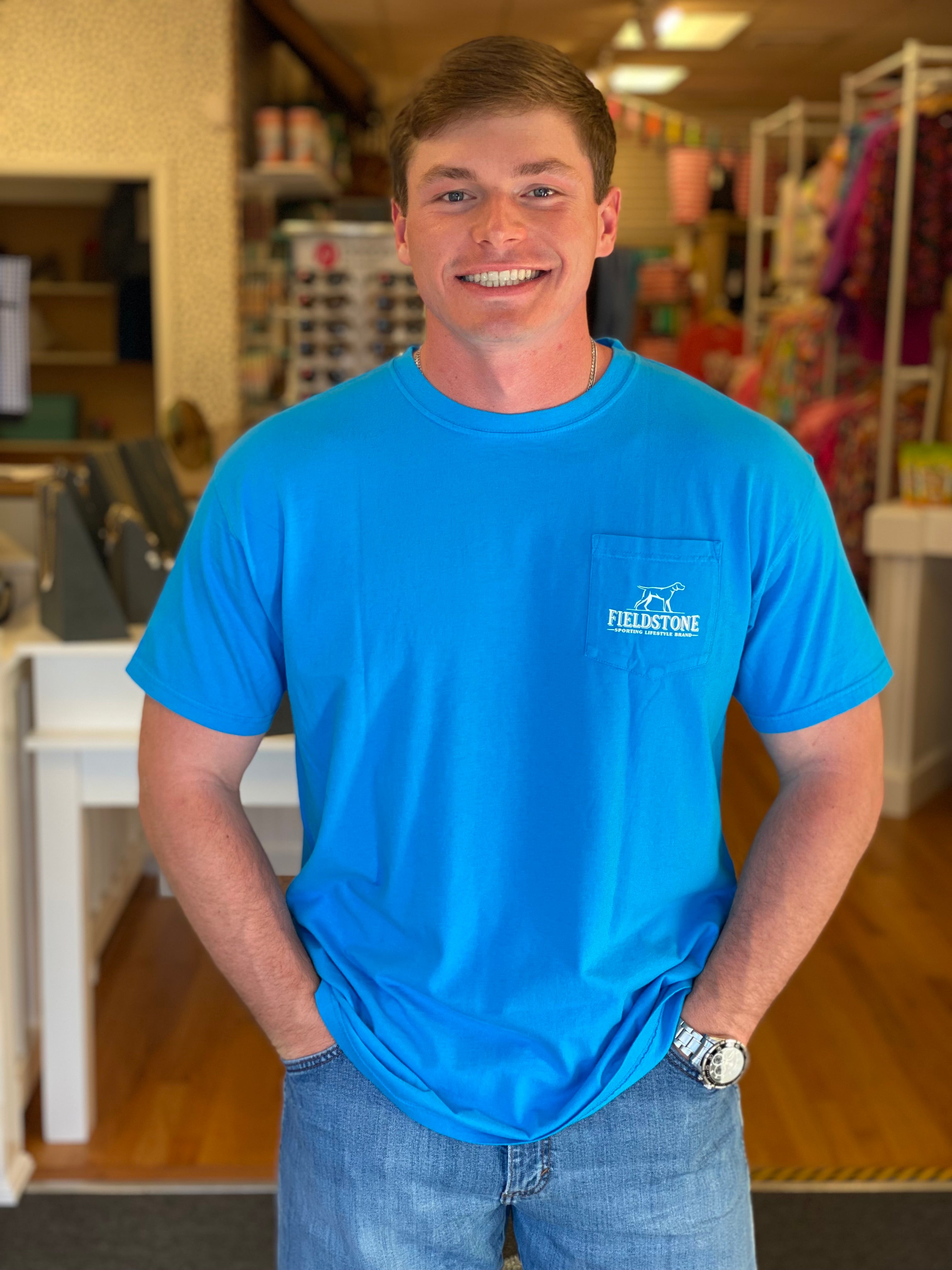 Fieldstone Short Sleeve Tee - Bass Fisherman