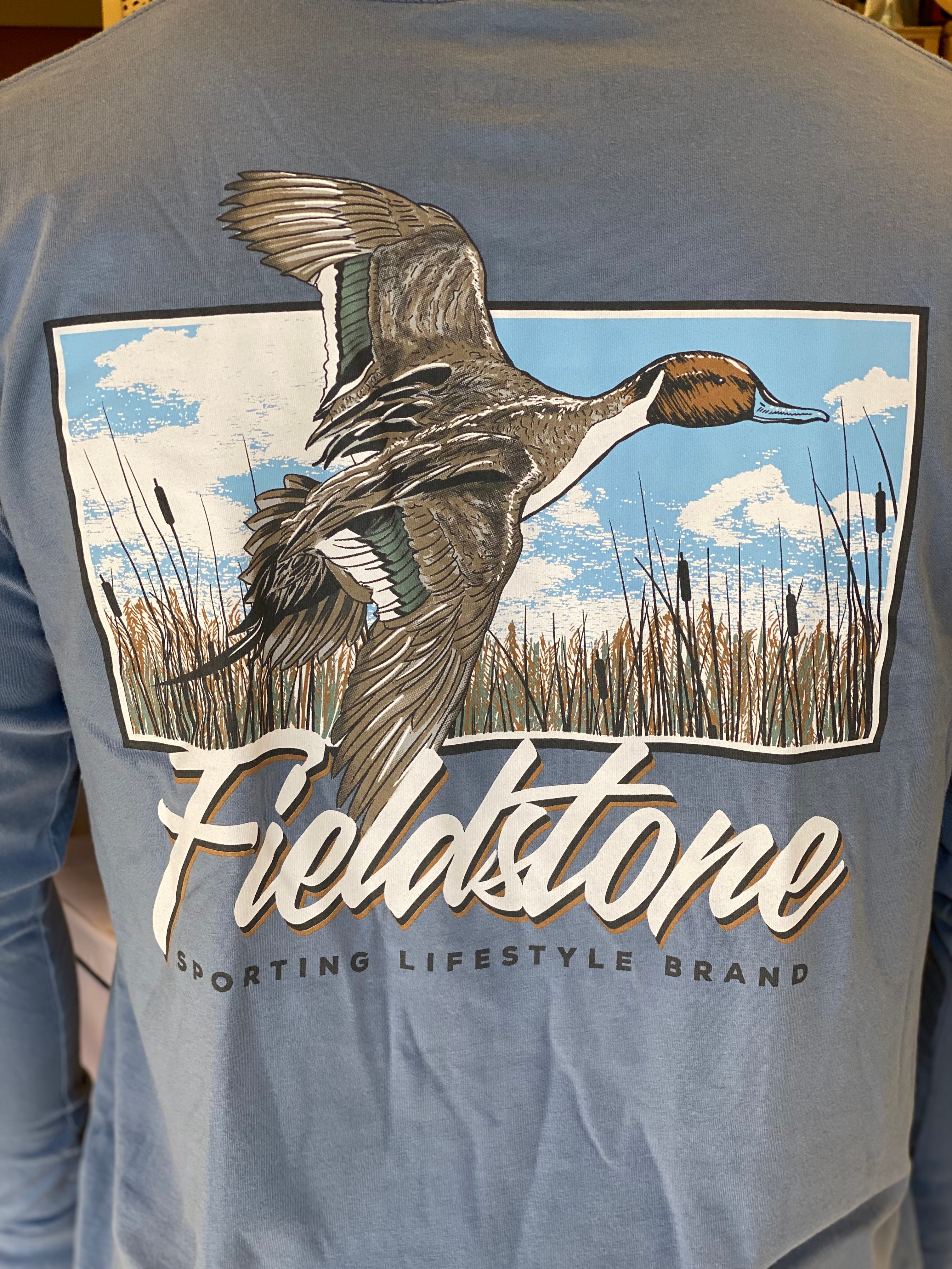 Fieldstone Long Sleeve Pintail Duck Tee