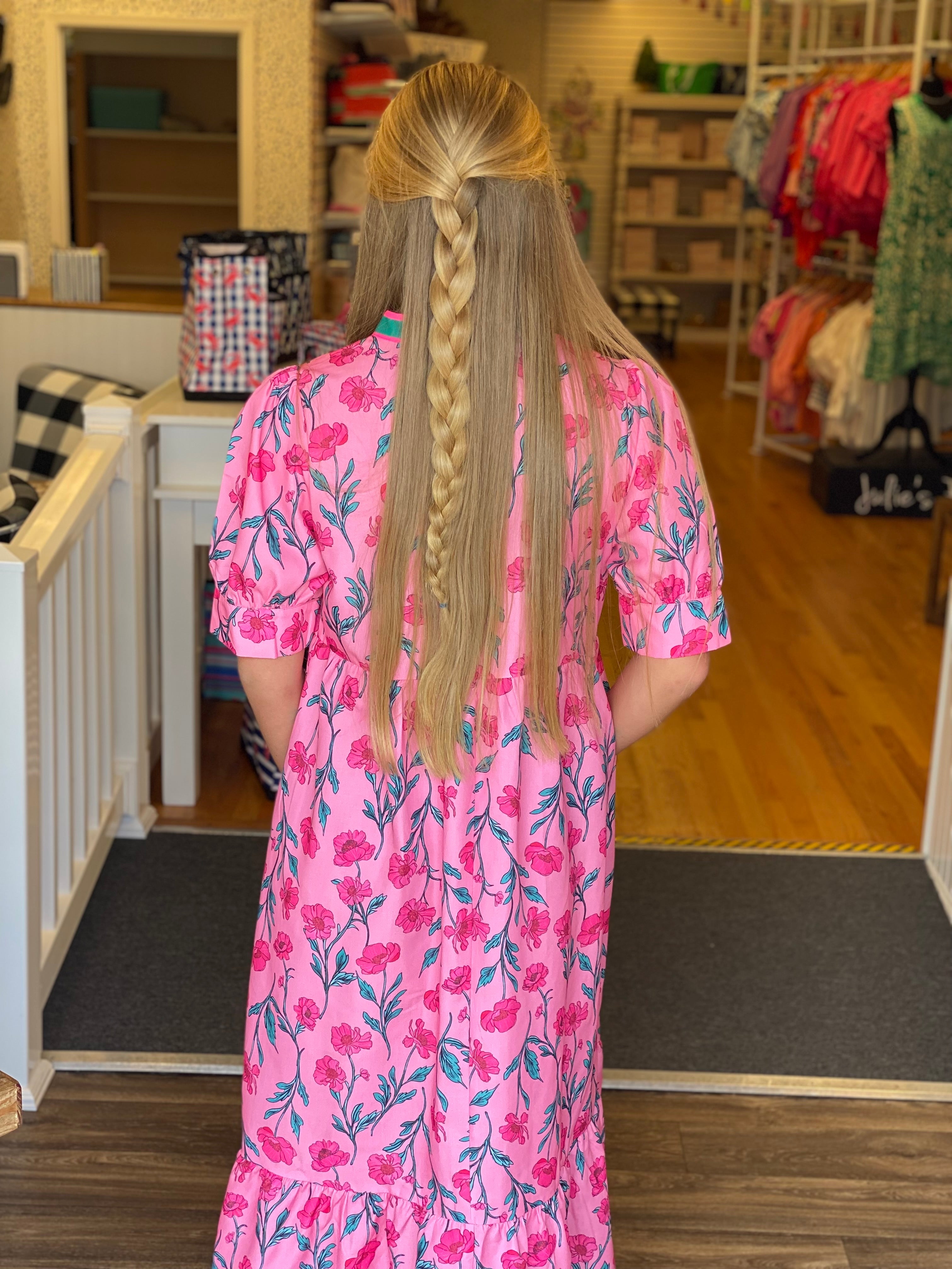 Pretty In Pink Floral Dress