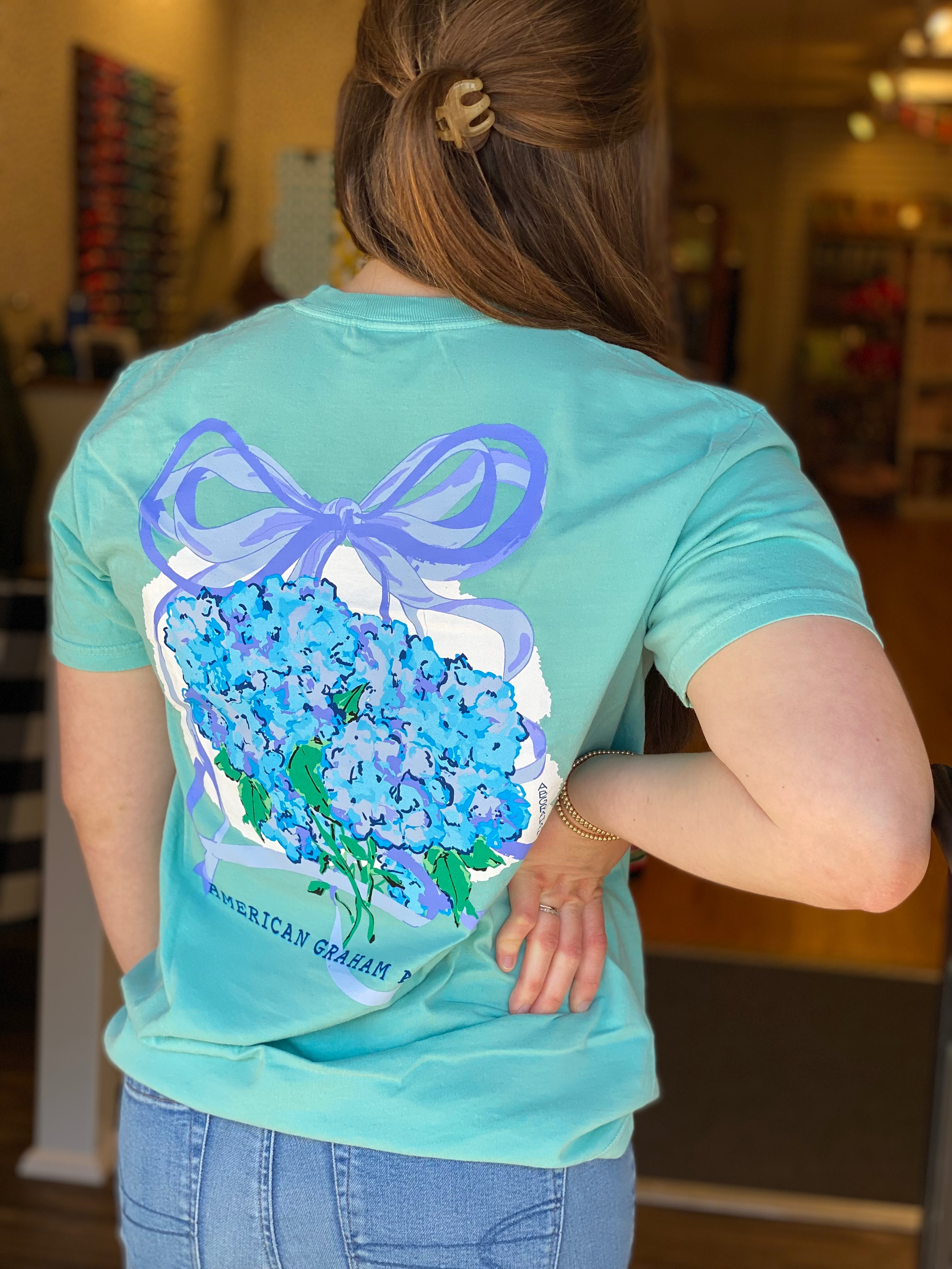 American Graham - It's Giving Spring Tee - Mint