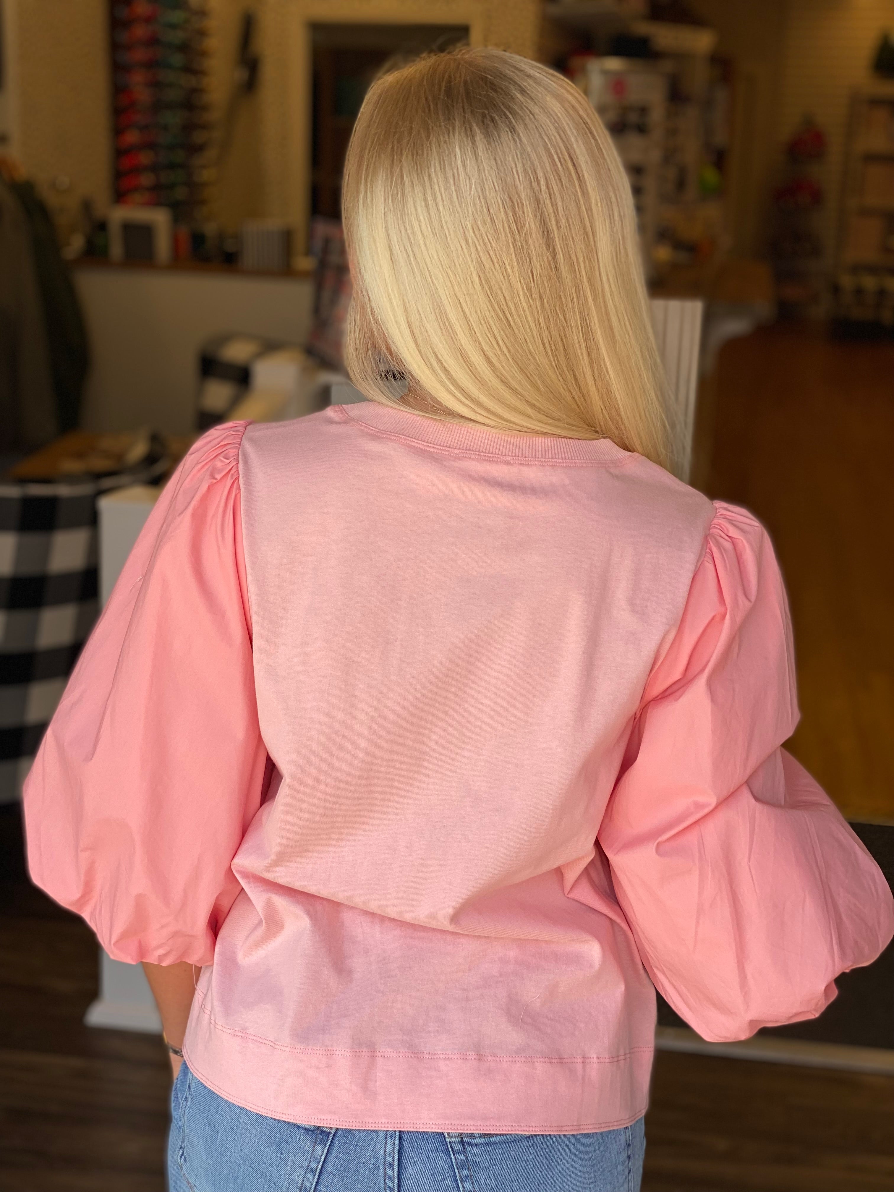 Pretty As Can Be Top - Blush