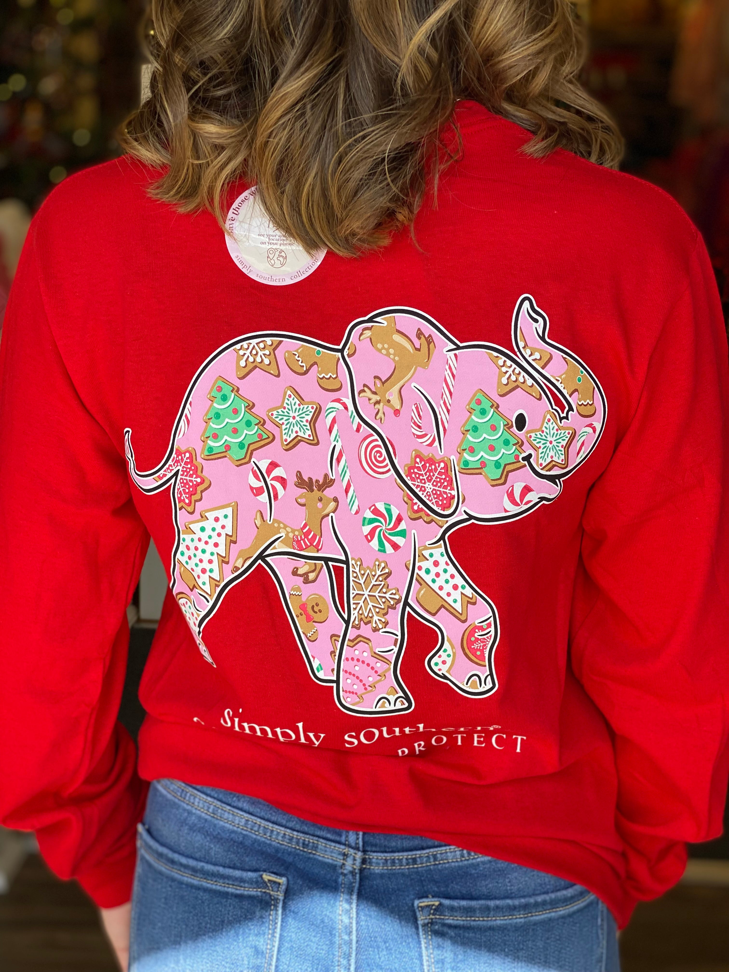 Simply Southern Christmas Long Sleeve Tee