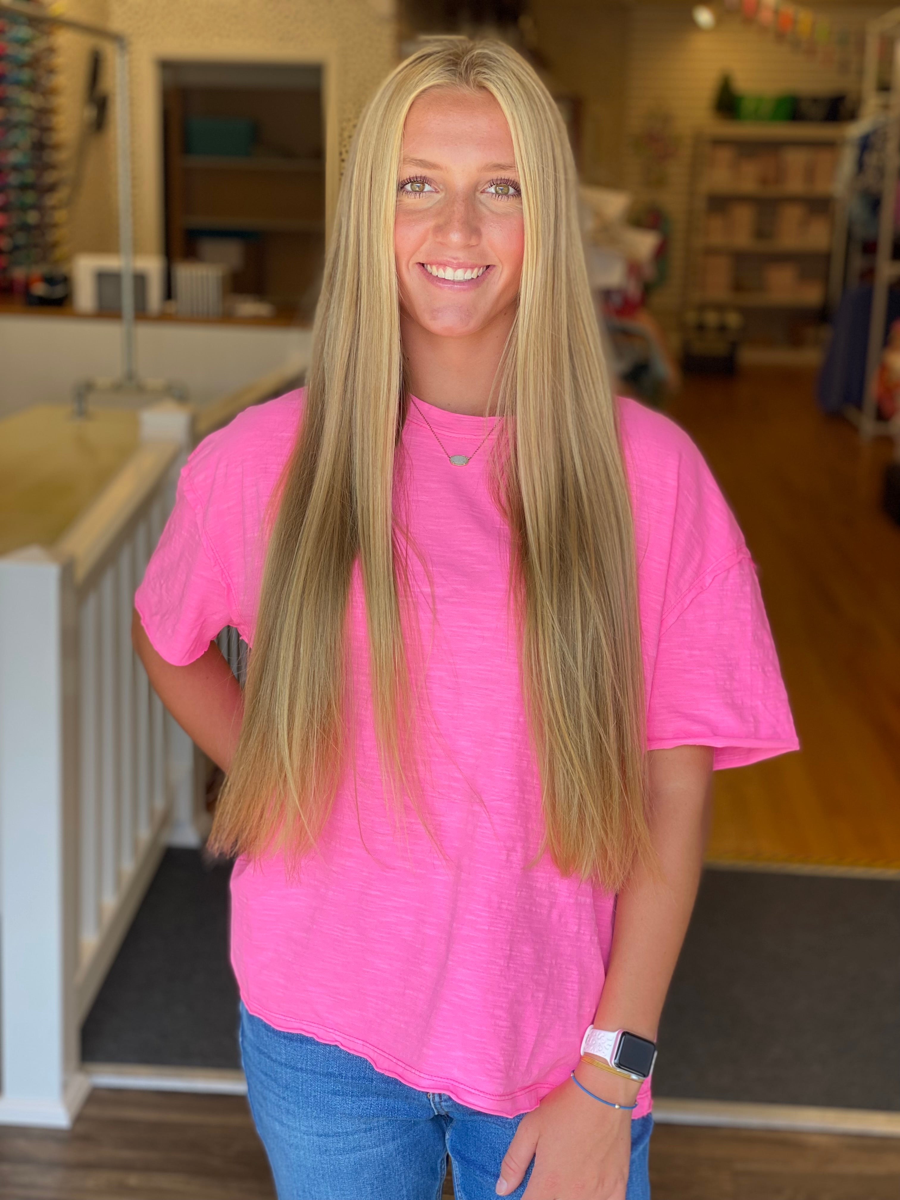 On The Go Top - Fuchsia