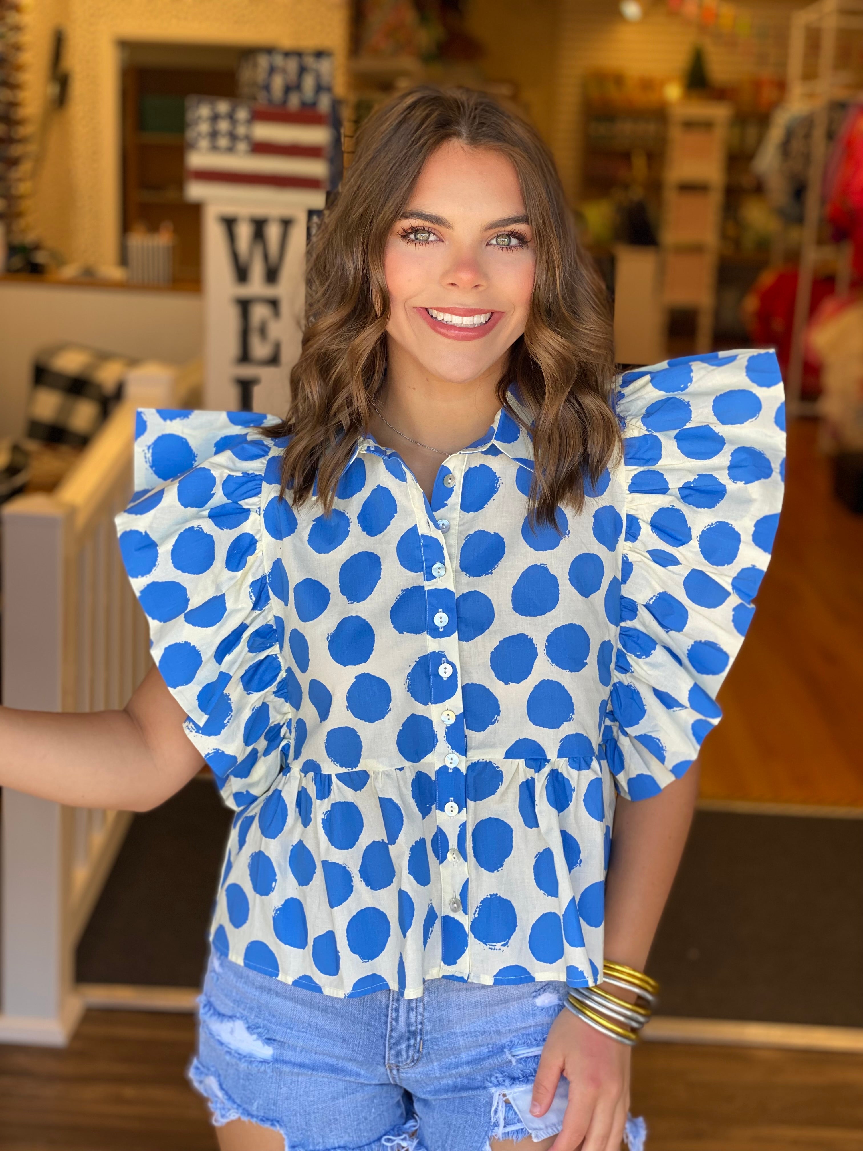 Summer Fun Top - Royal Blue