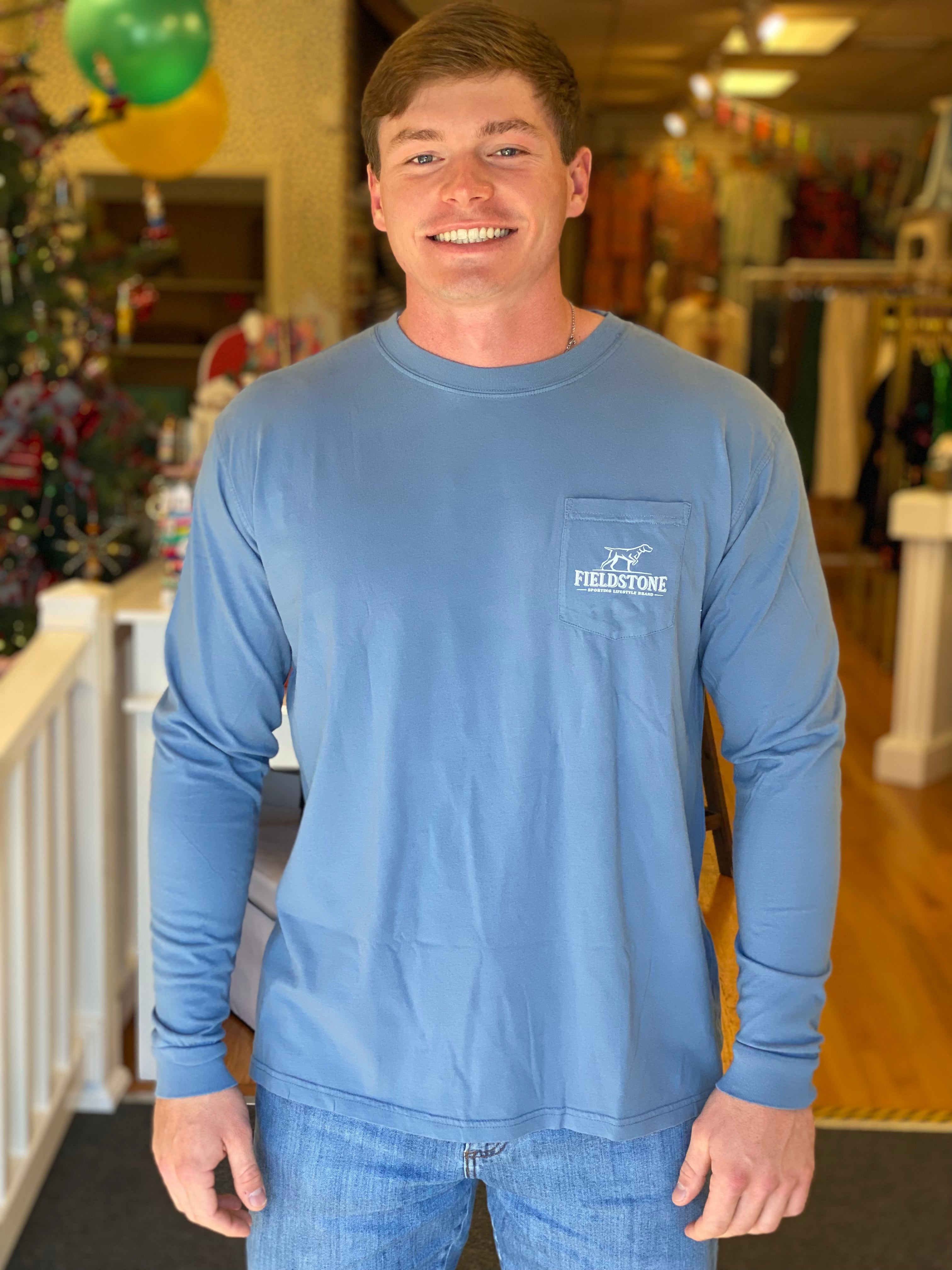 Fieldstone Long Sleeve Pintail Duck Tee