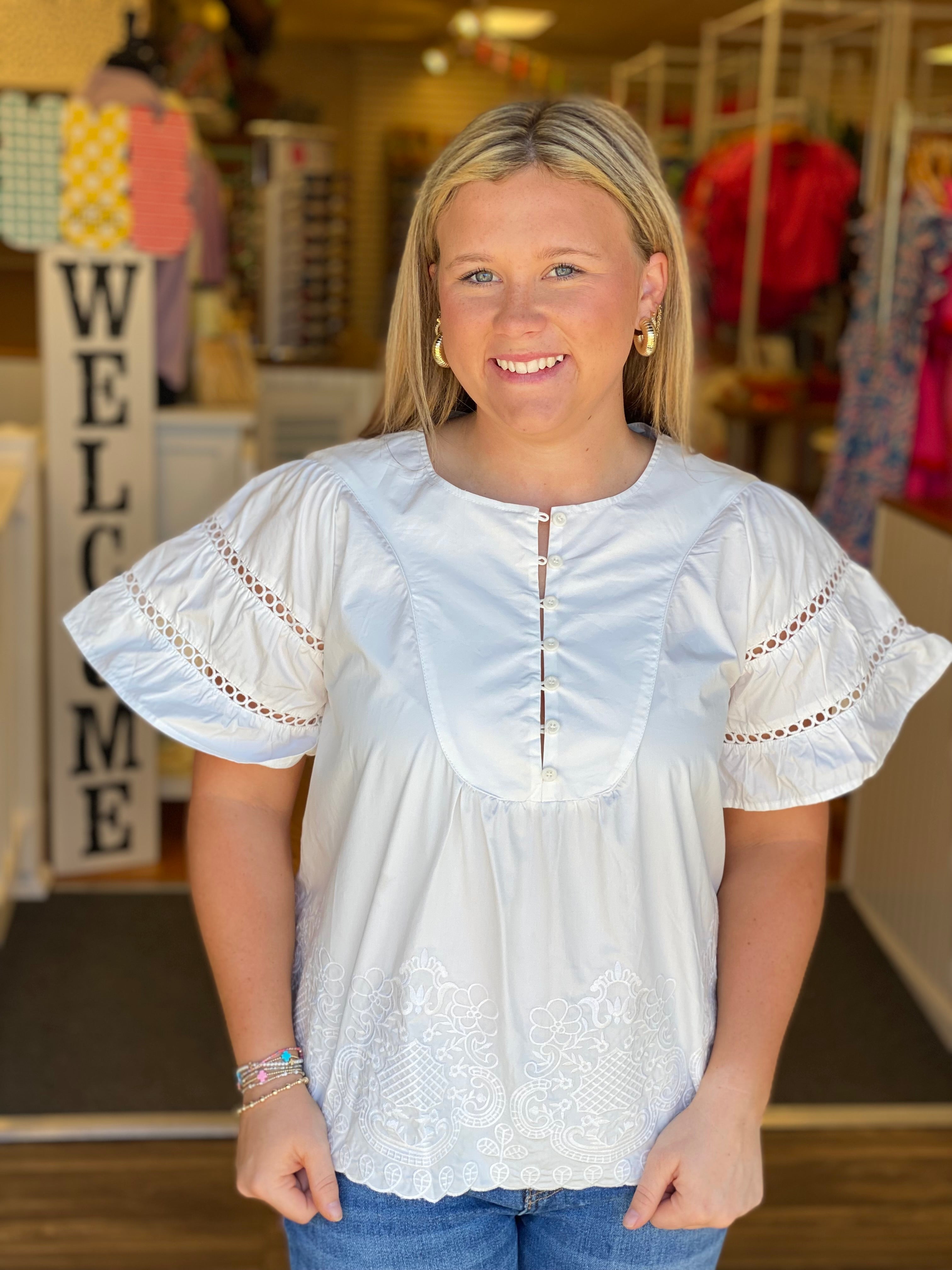 Are You Ready For It Top -White