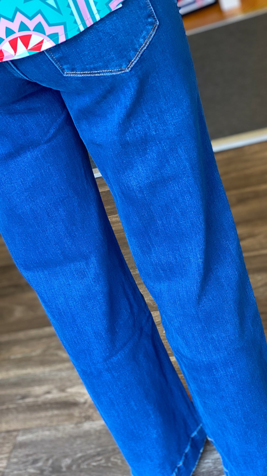 Vervet by Flying Monkey High Rise Wide Leg Trouser