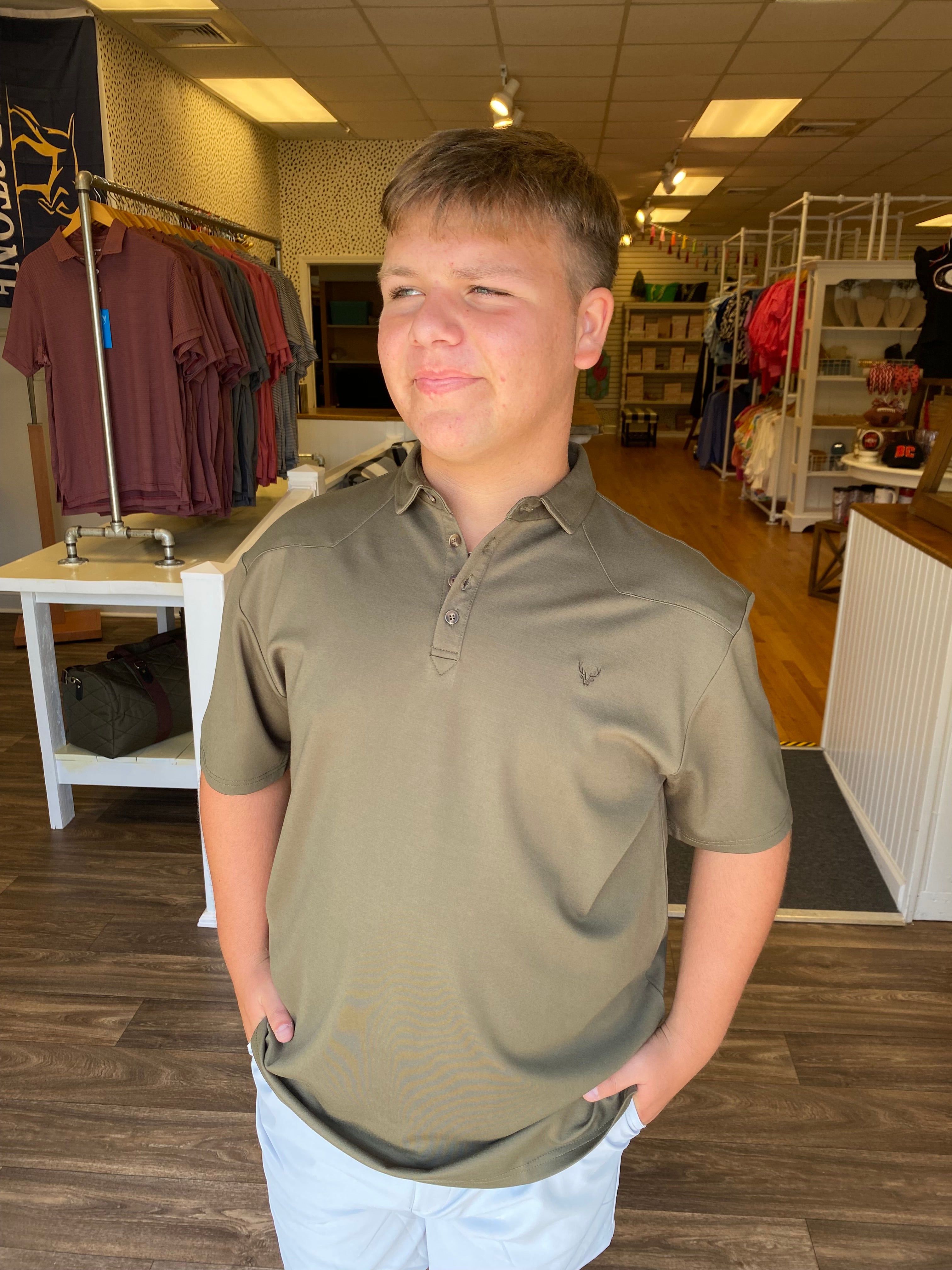 Wildgame Solid Polo - Green