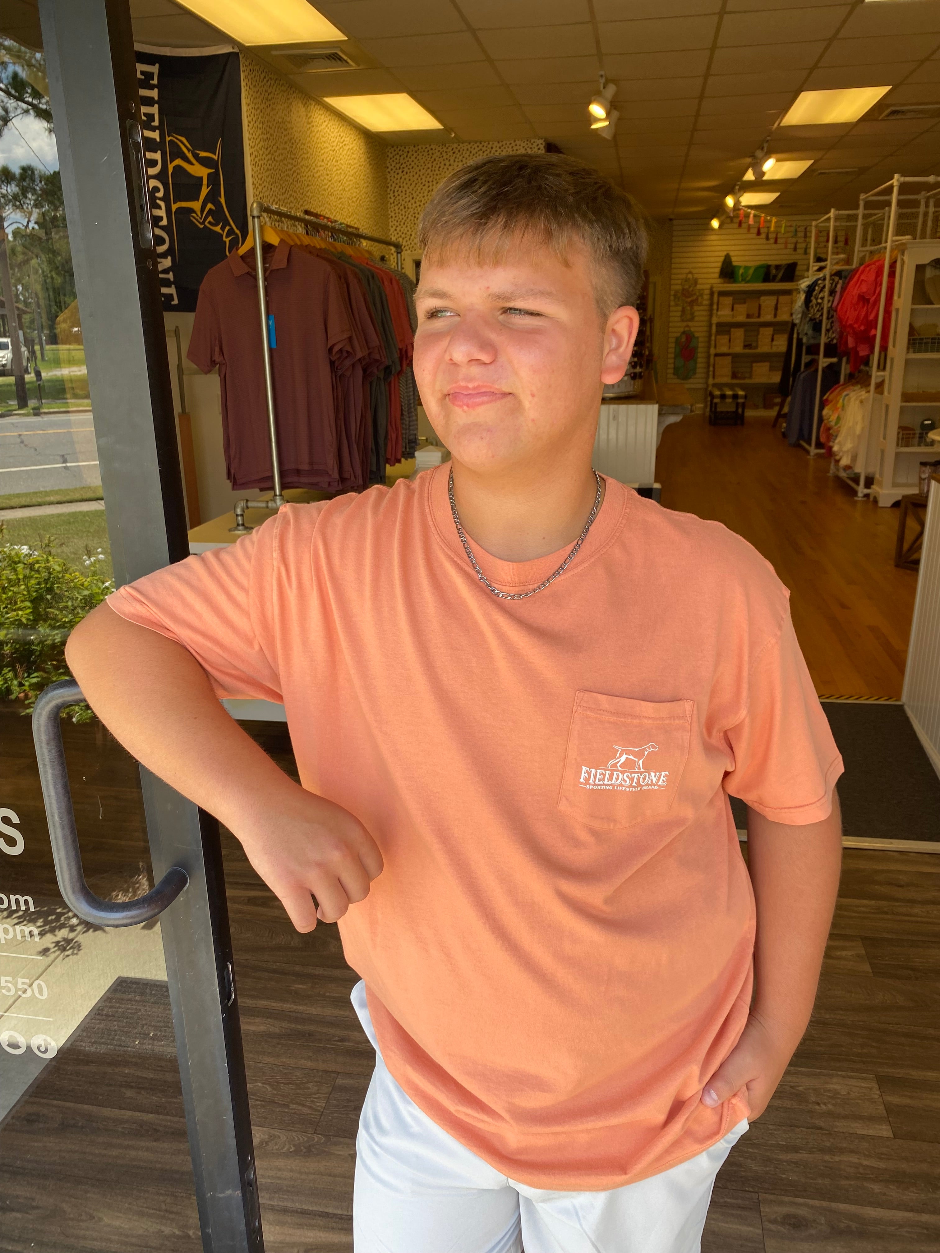 Fieldstone Terracotta Tee