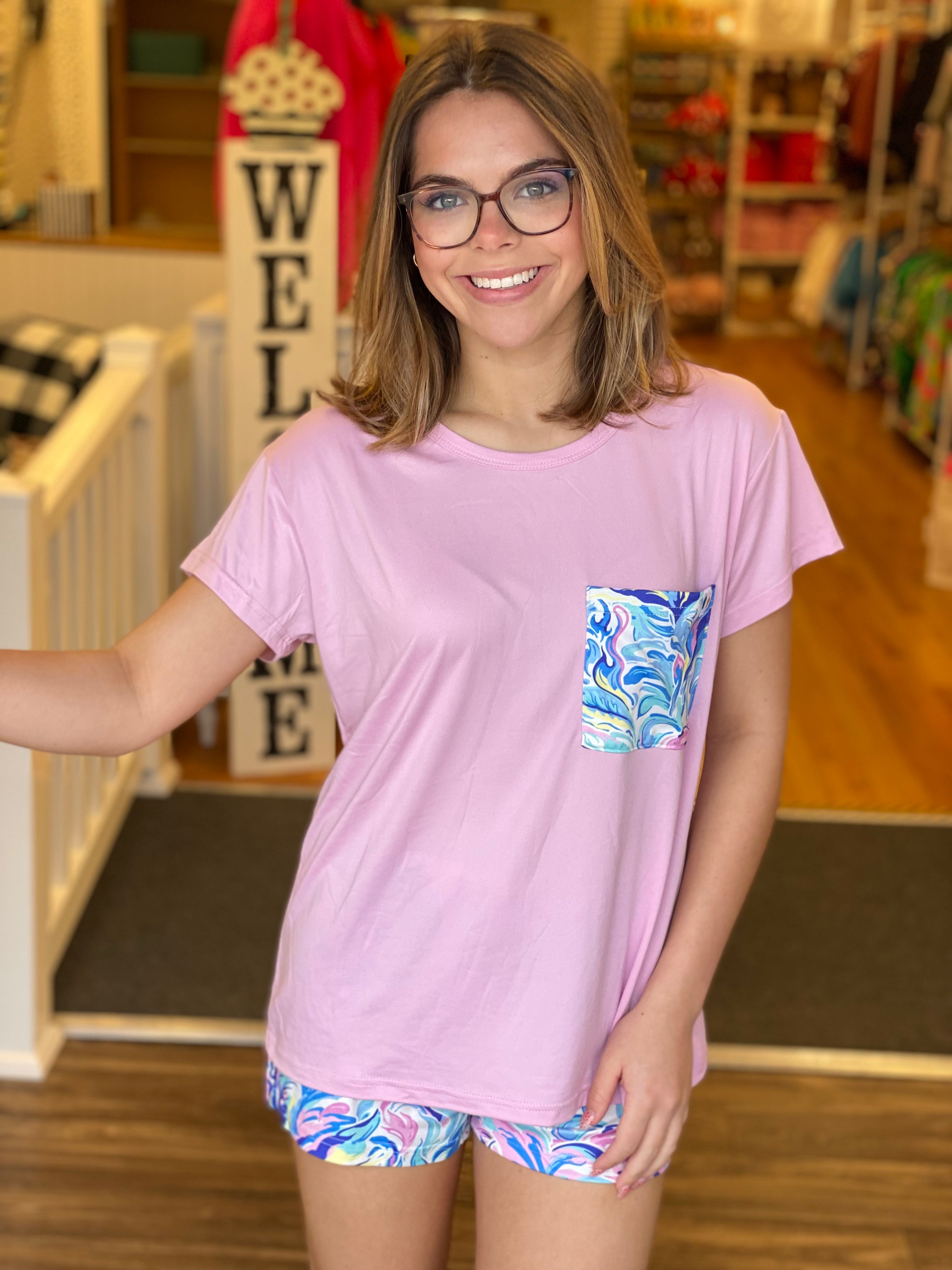 Simply Southern PJ Set - Watercolor