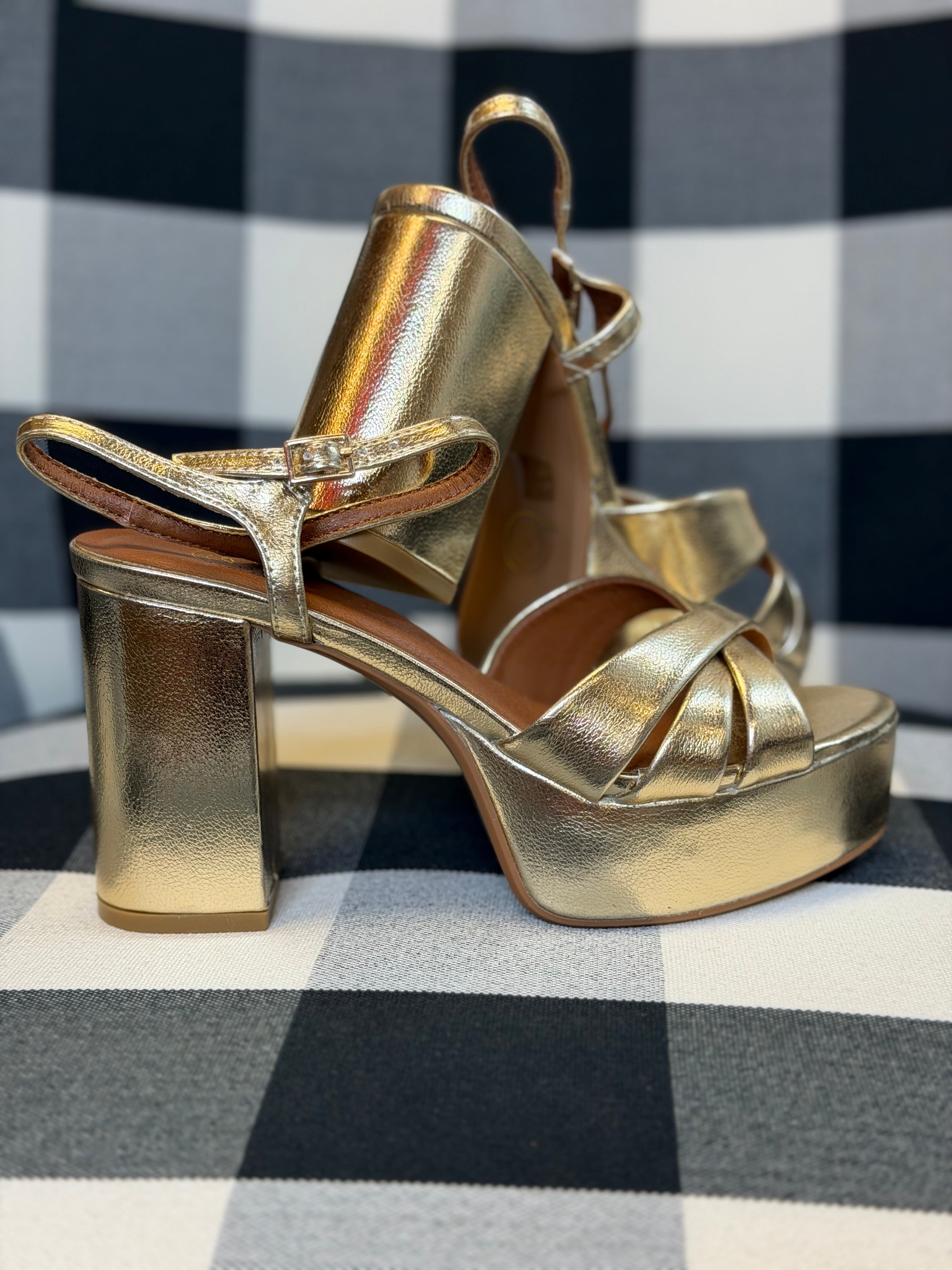 Chinese Laundry Tessa Gold Pump