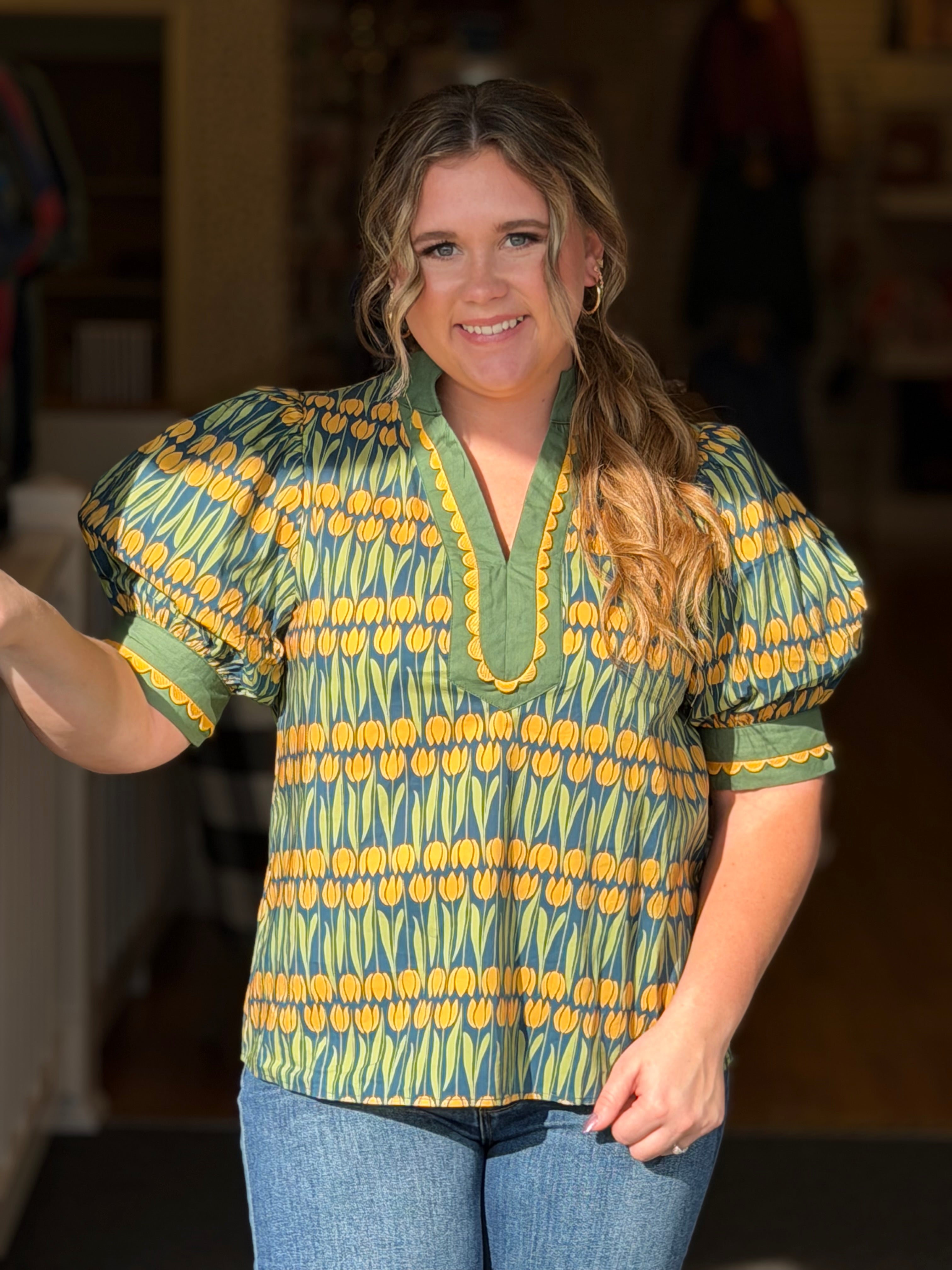 The Joyful Giver Top