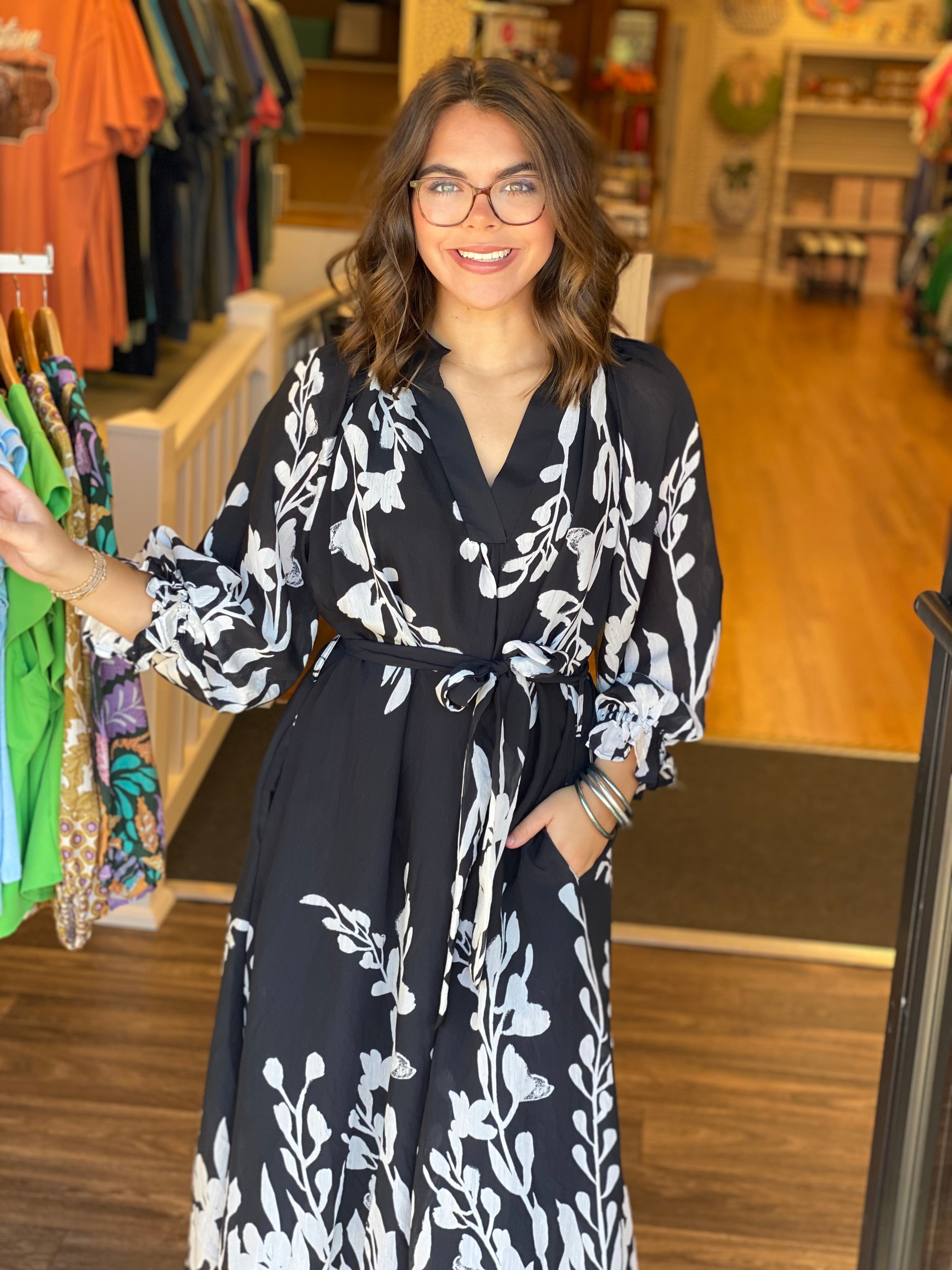 The Cassandra Dress - Black