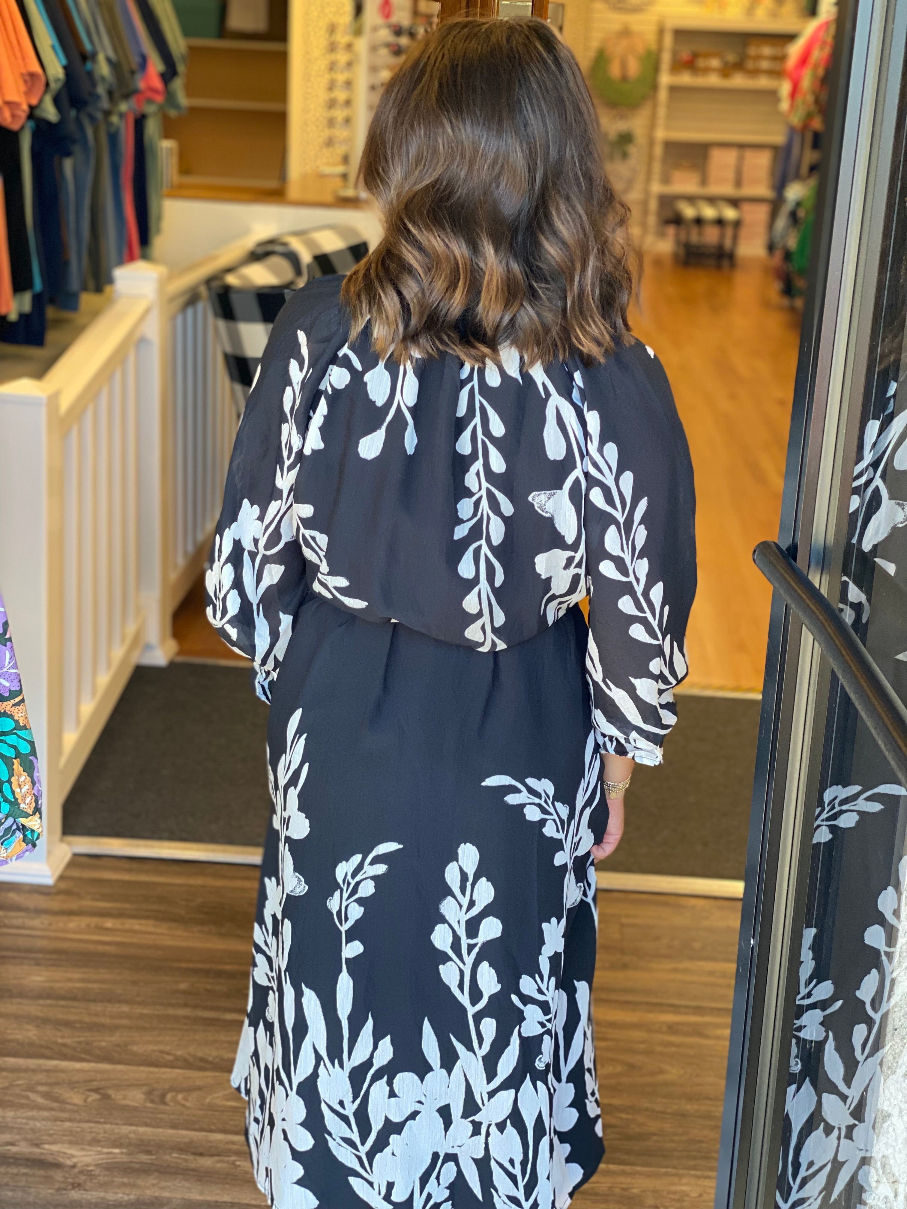 The Cassandra Dress - Black