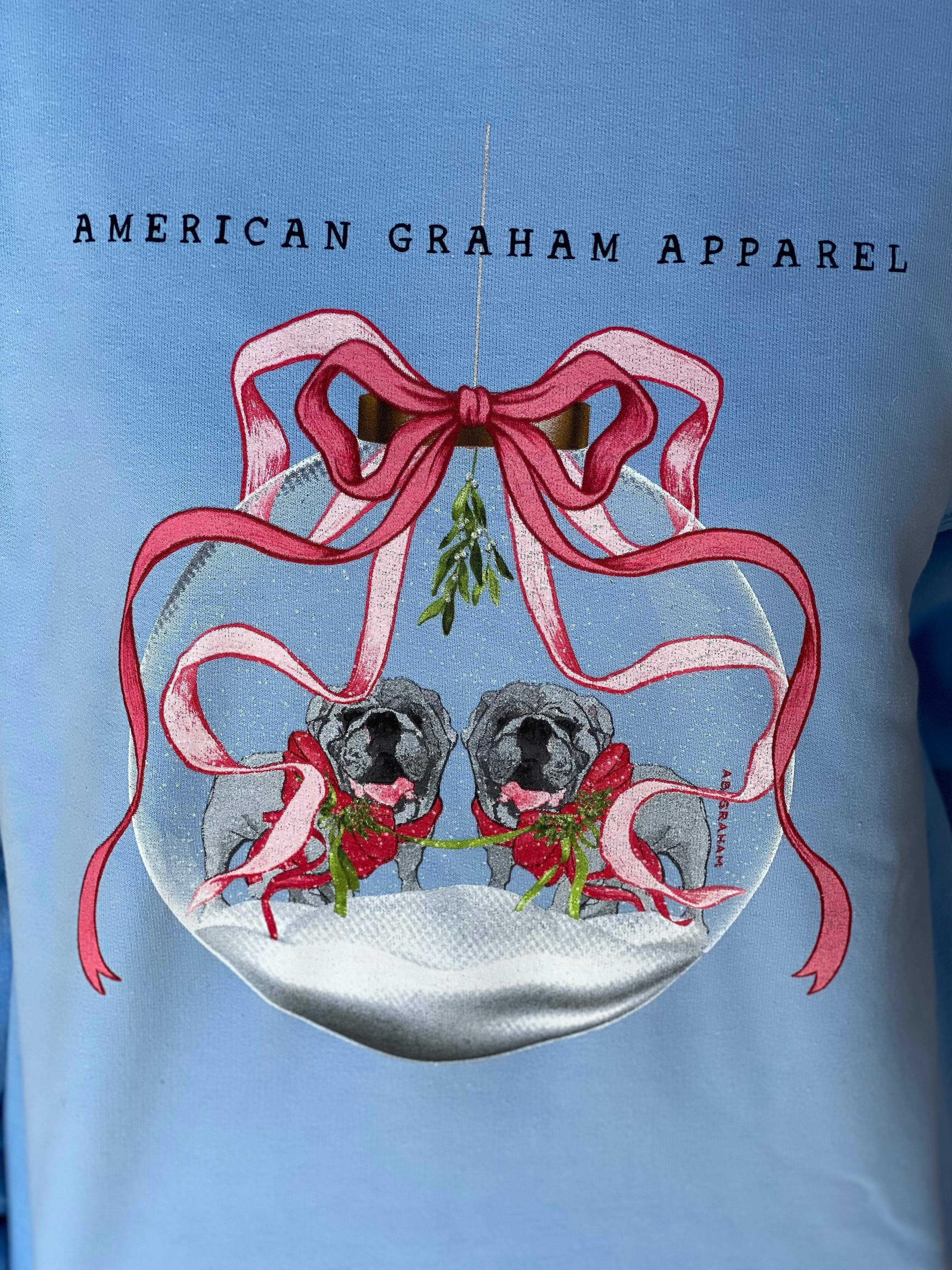 American Graham "Meet Me Under the Mistletoe" Sweatshirt