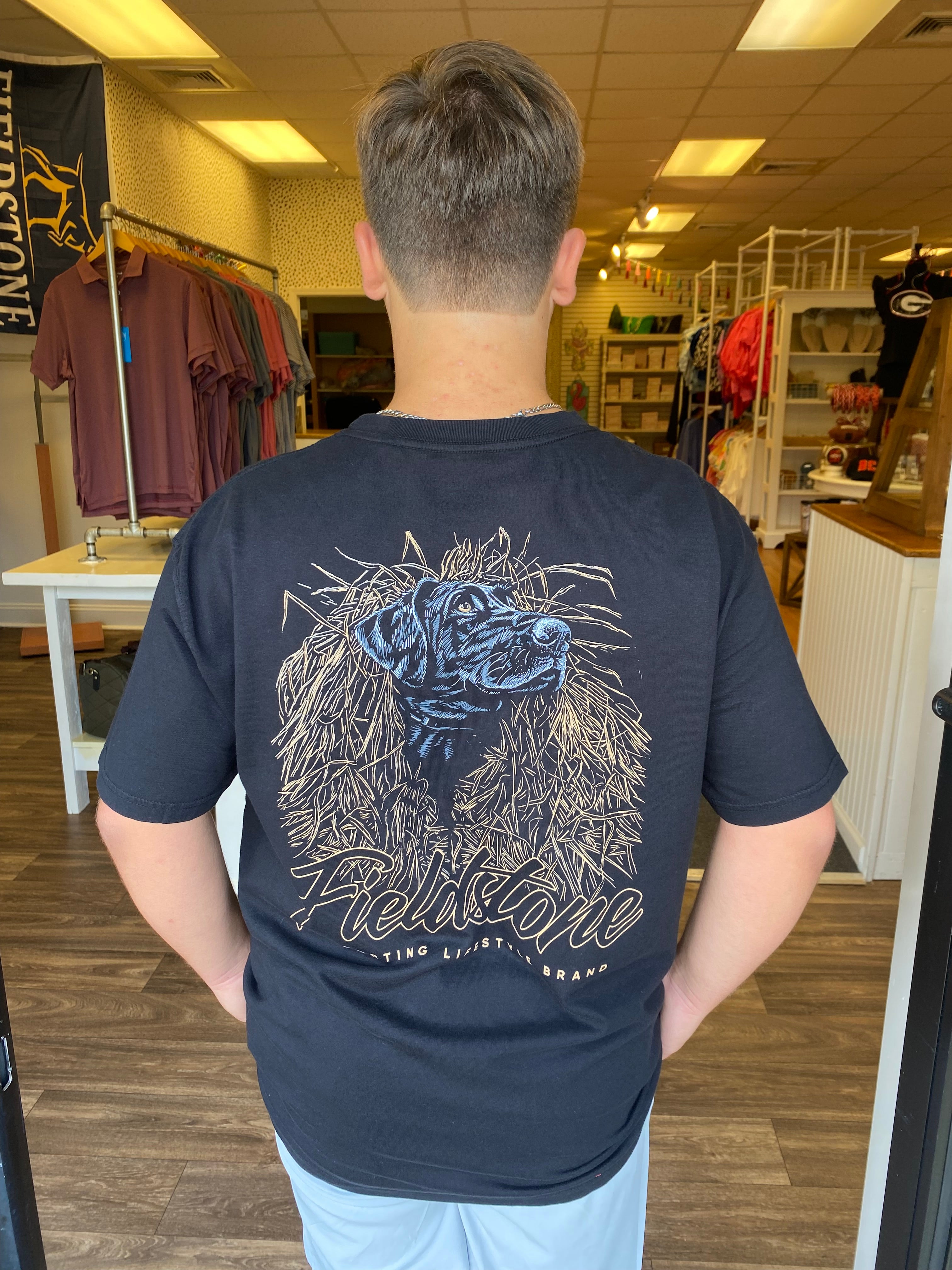 Fieldstone Black Lab Blind Tee