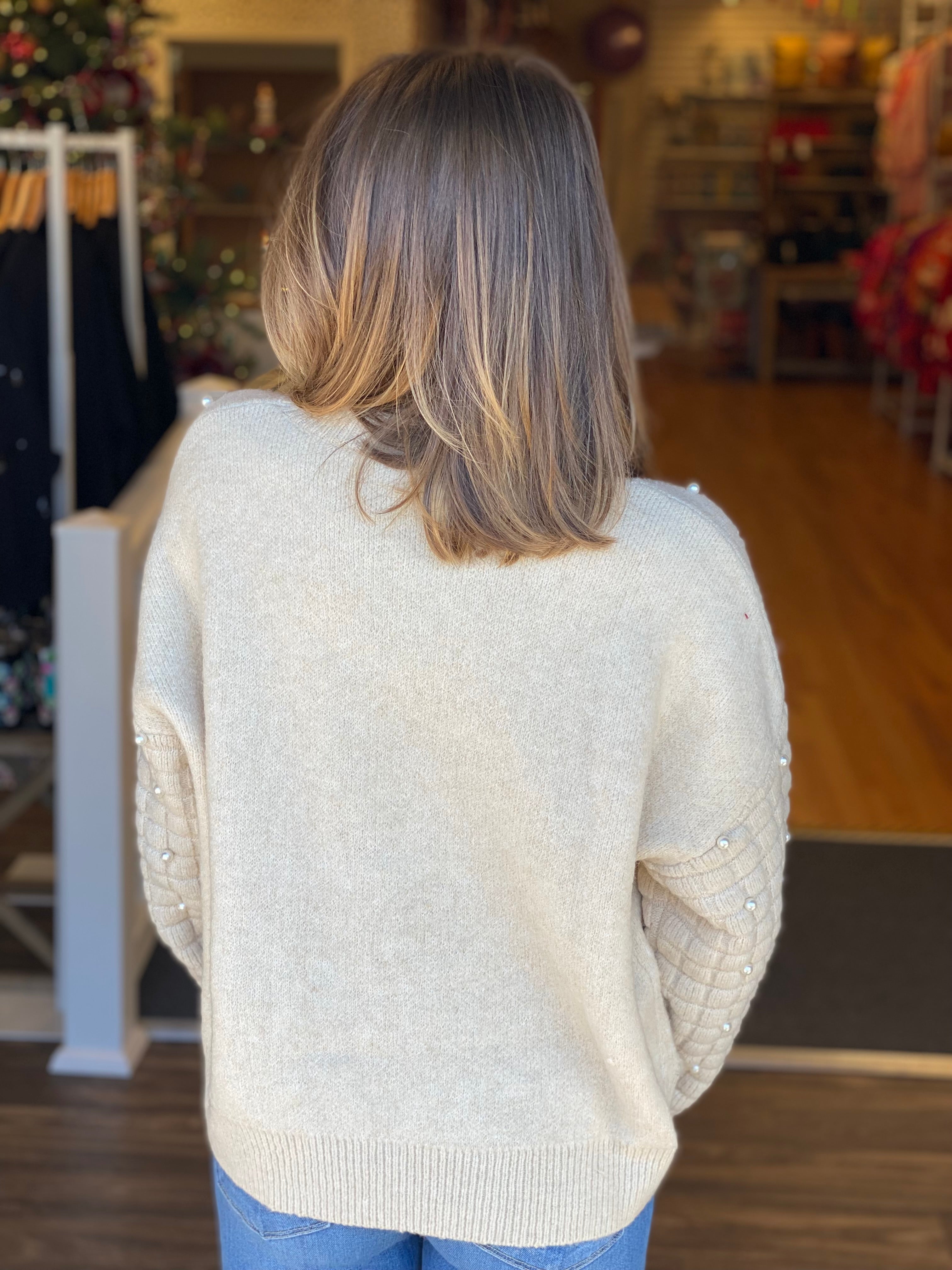 The Karen Sweater - Natural