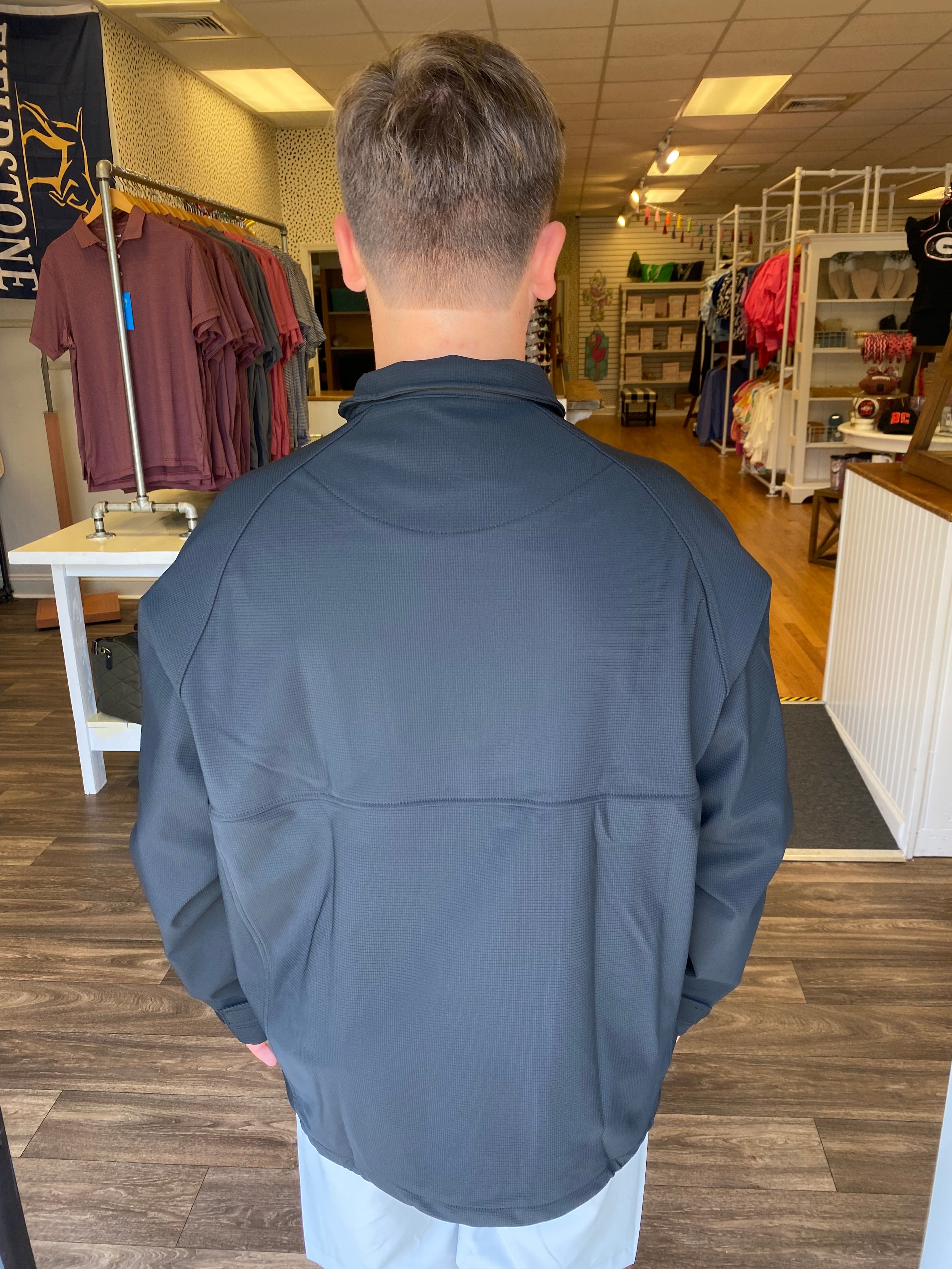 Fieldstone Dogwood Pullover - Black