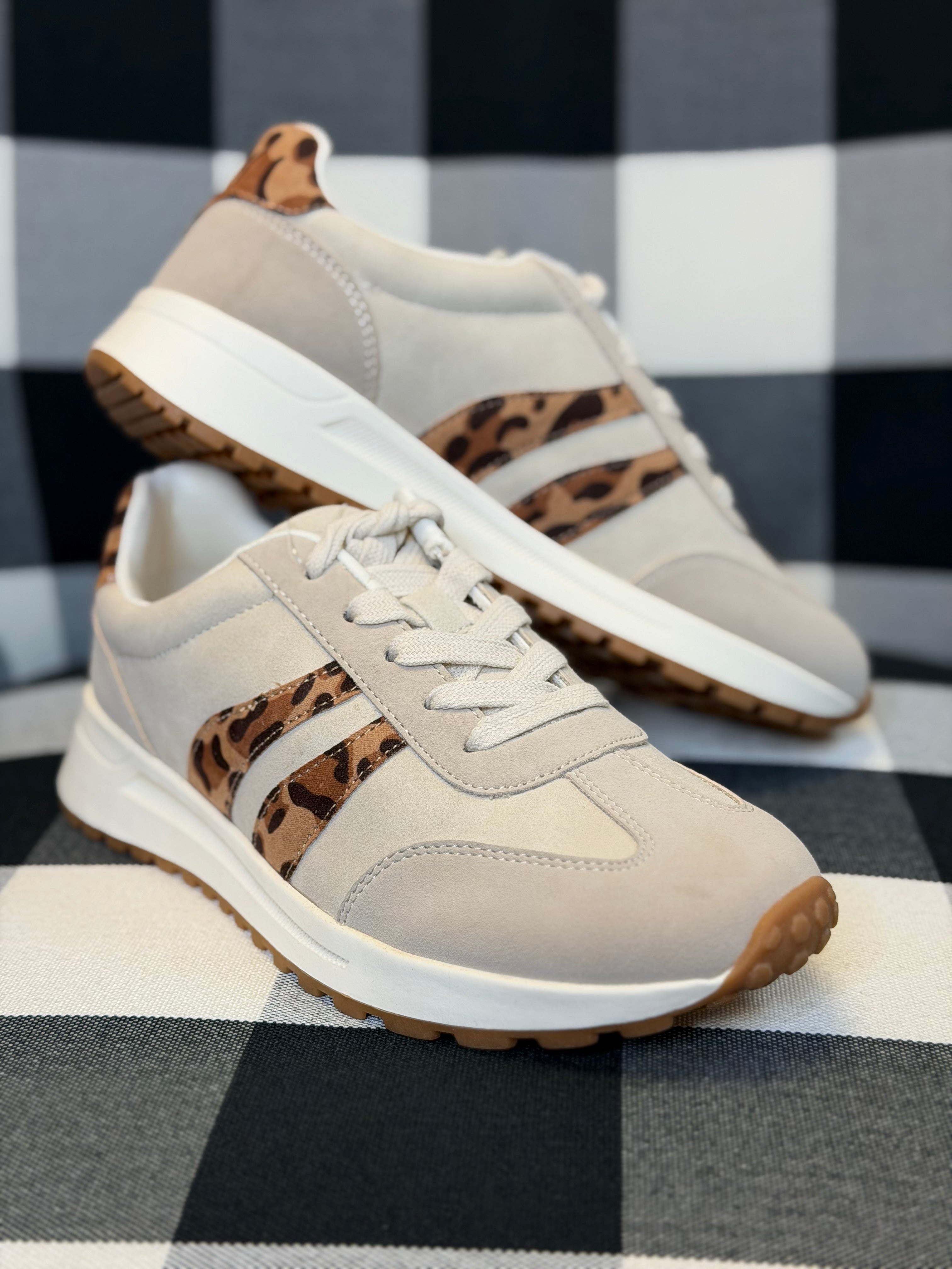 Emerie Sneakers - Tan/Natural