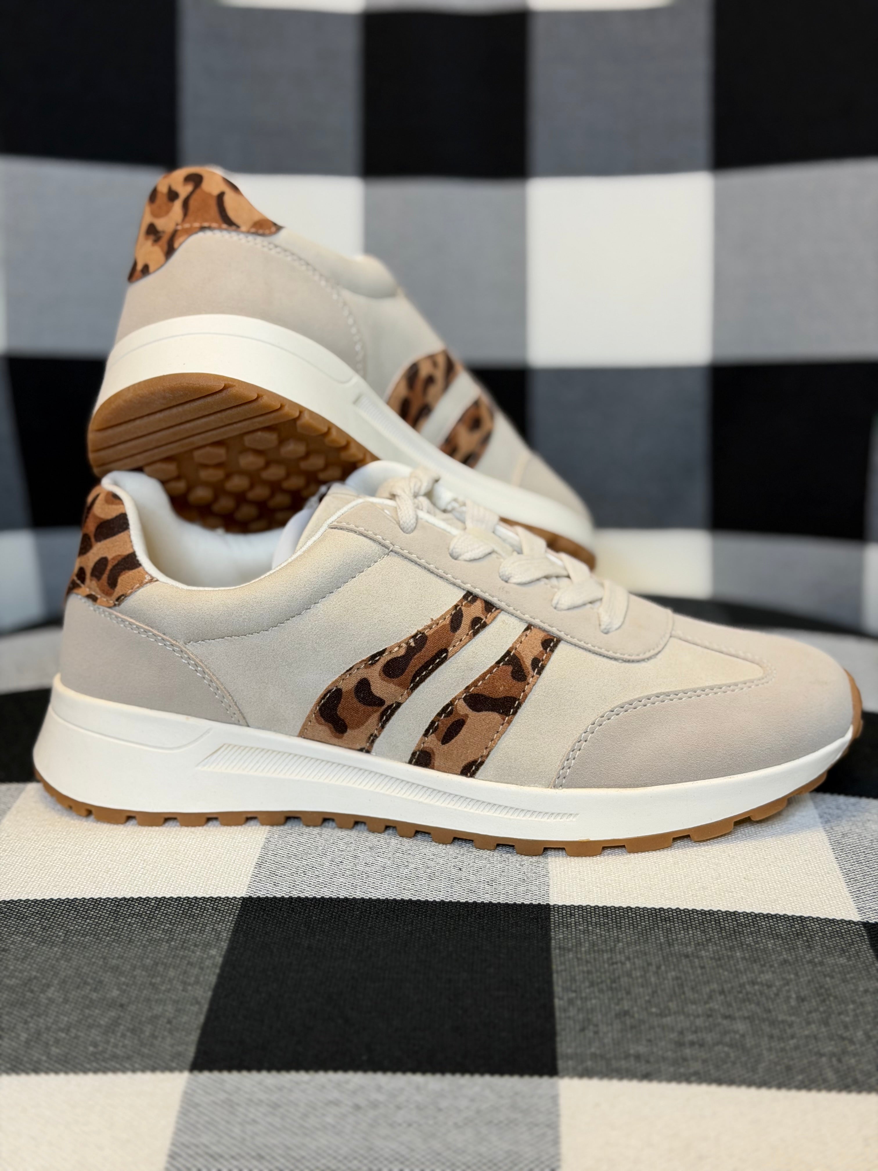 Emerie Sneakers - Tan/Natural