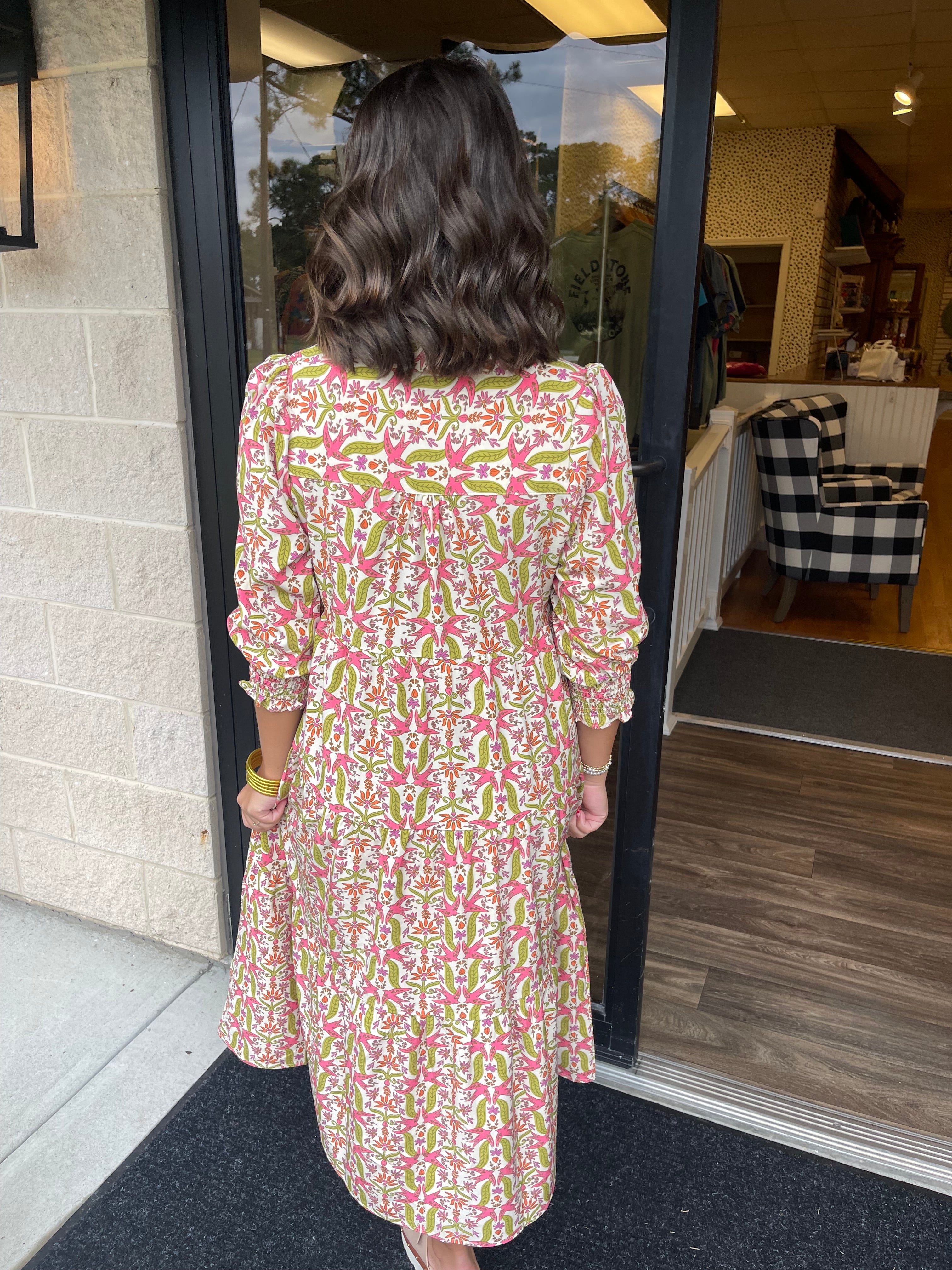 Mary Square Eleanor Dress - Gossemar Wings