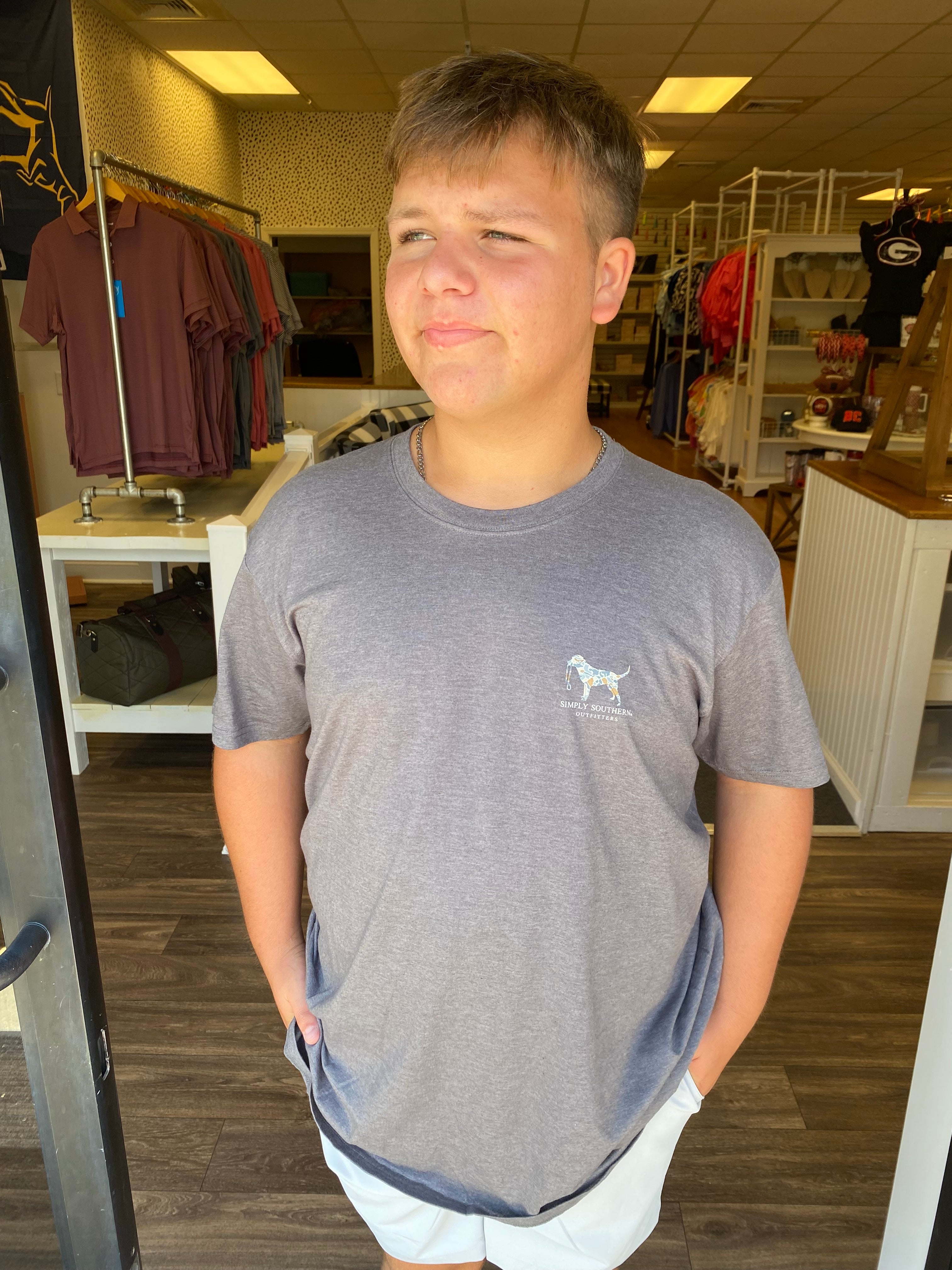 Simply Southern Camo Dog Tee