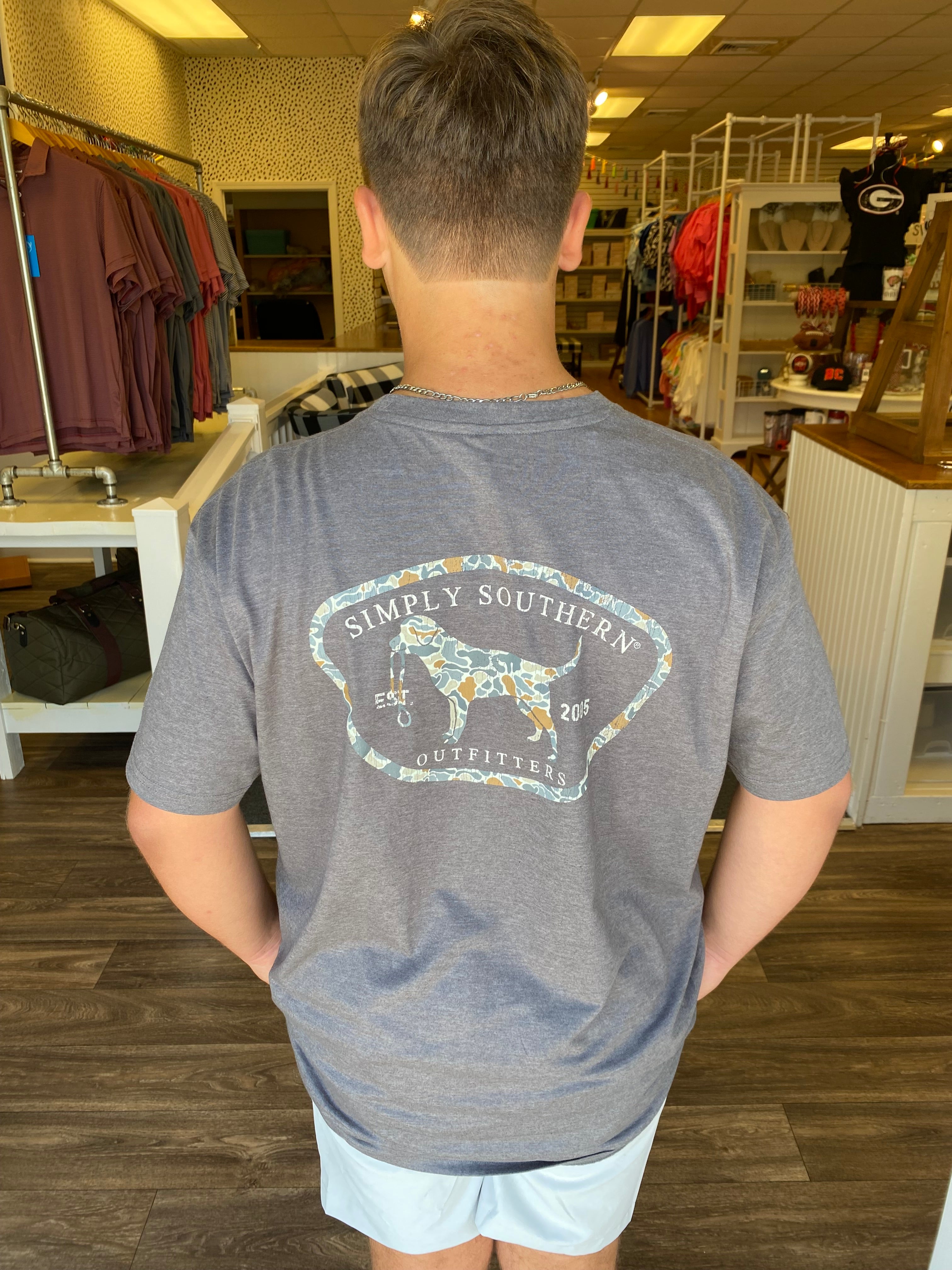 Simply Southern Camo Dog Tee