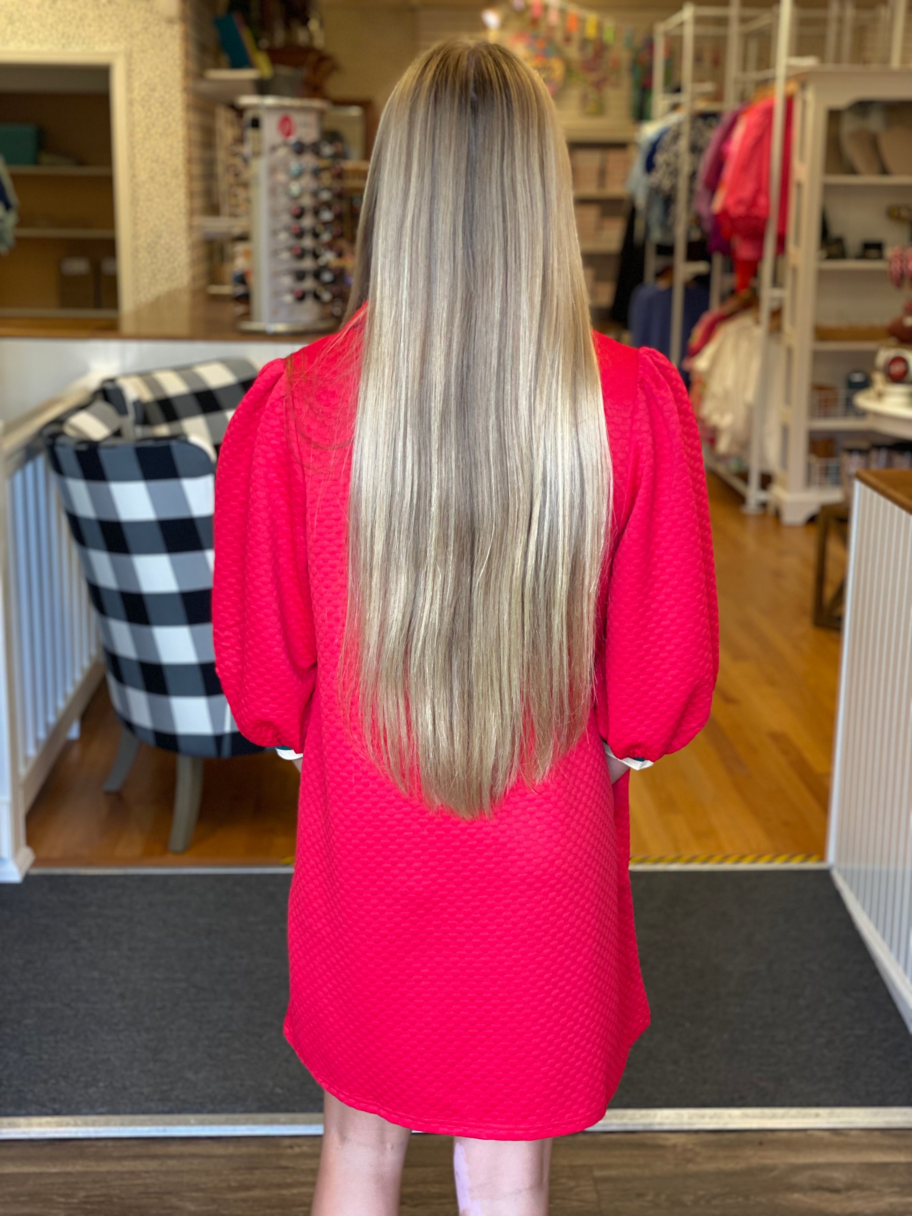 The Lorelai Dress - Red