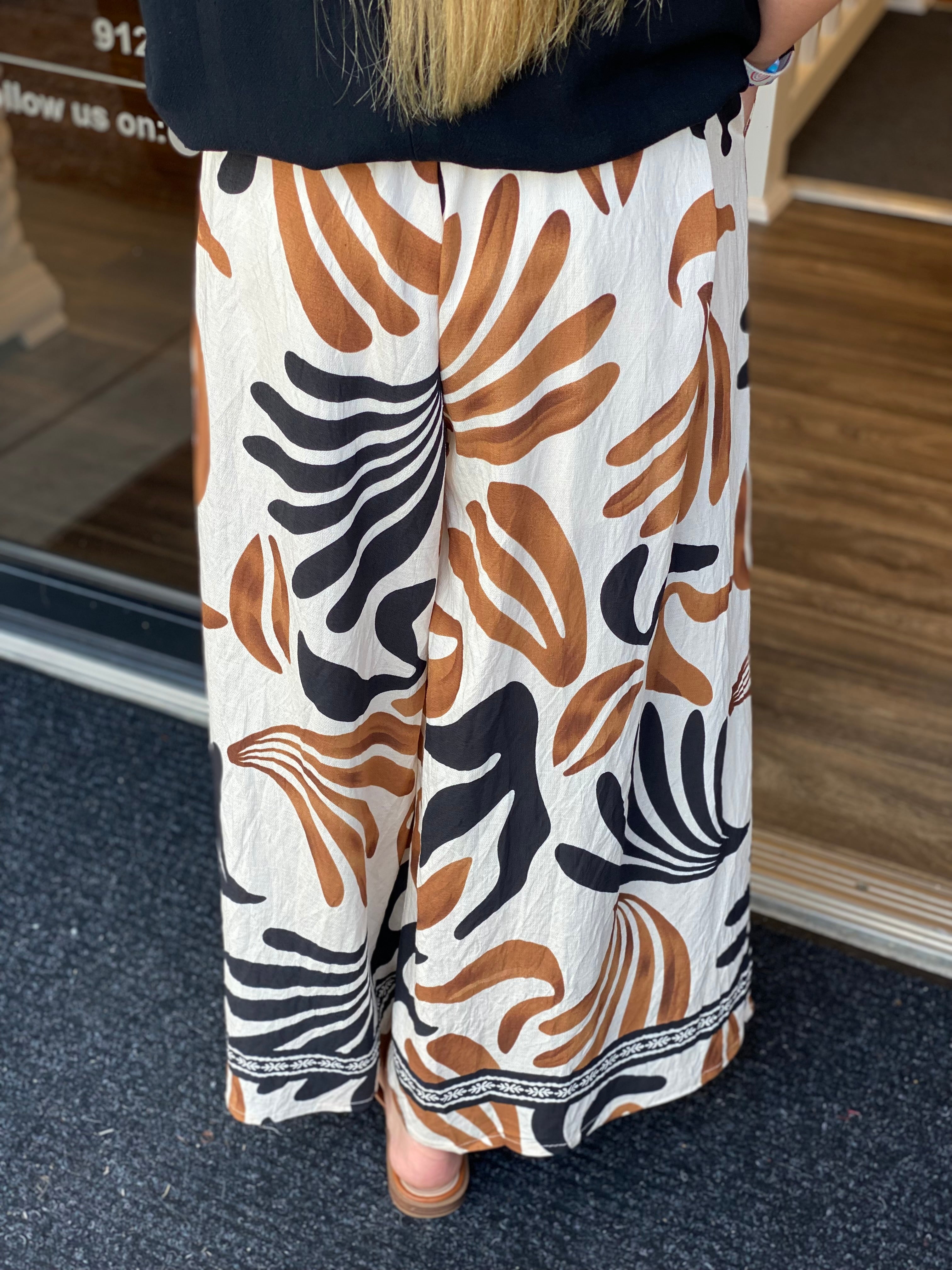 Off To Market Pants - Taupe