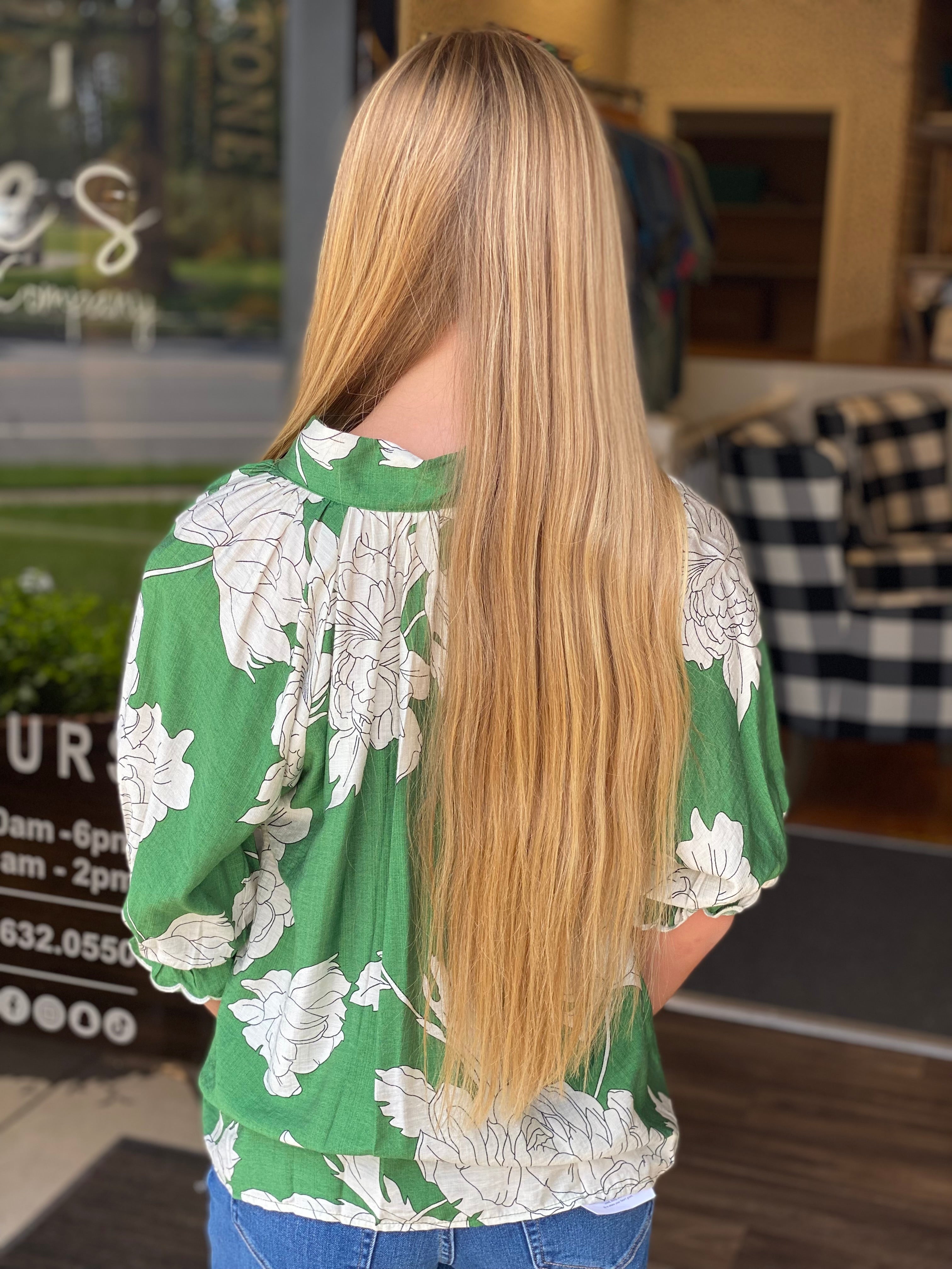 A Fall Favorite Top - Green