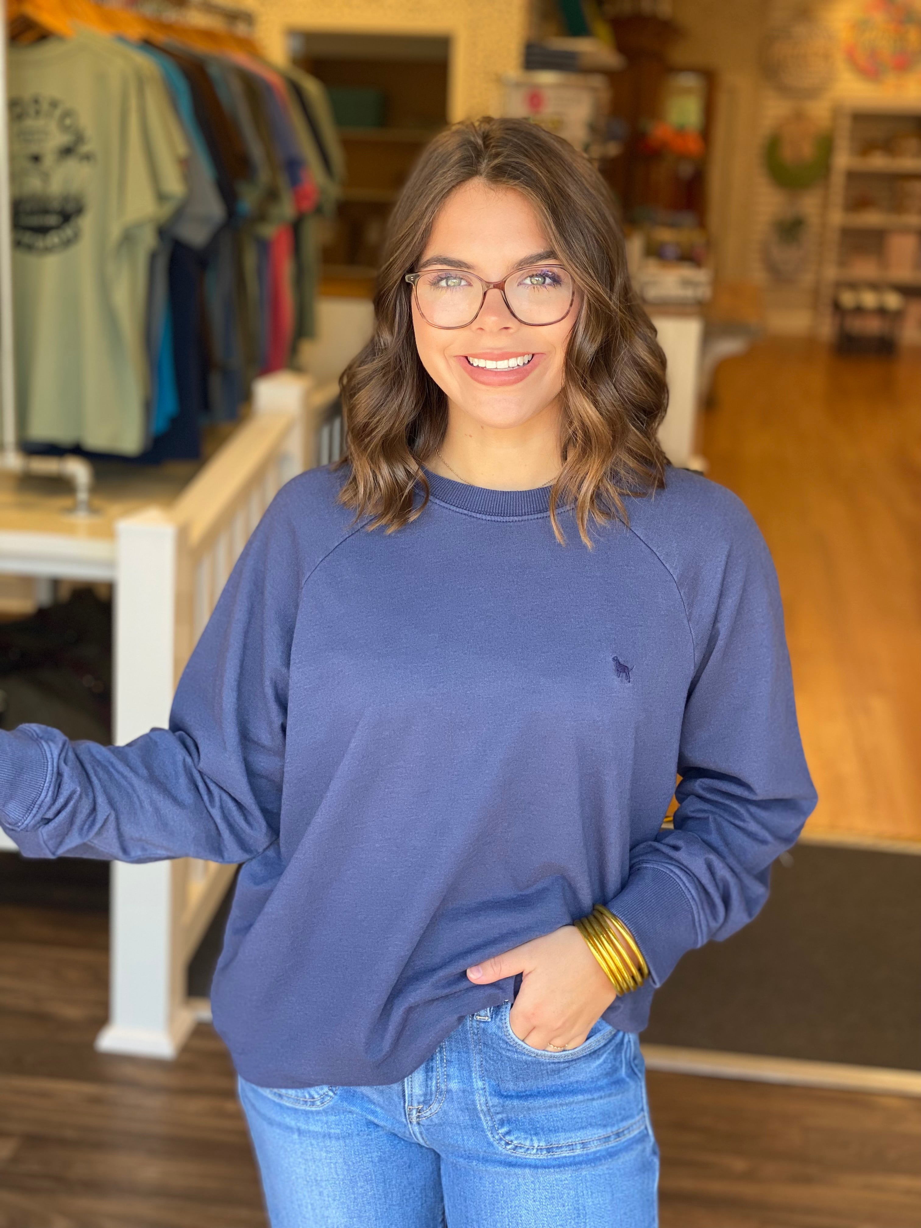Simply Southern Navy Sweatshirt