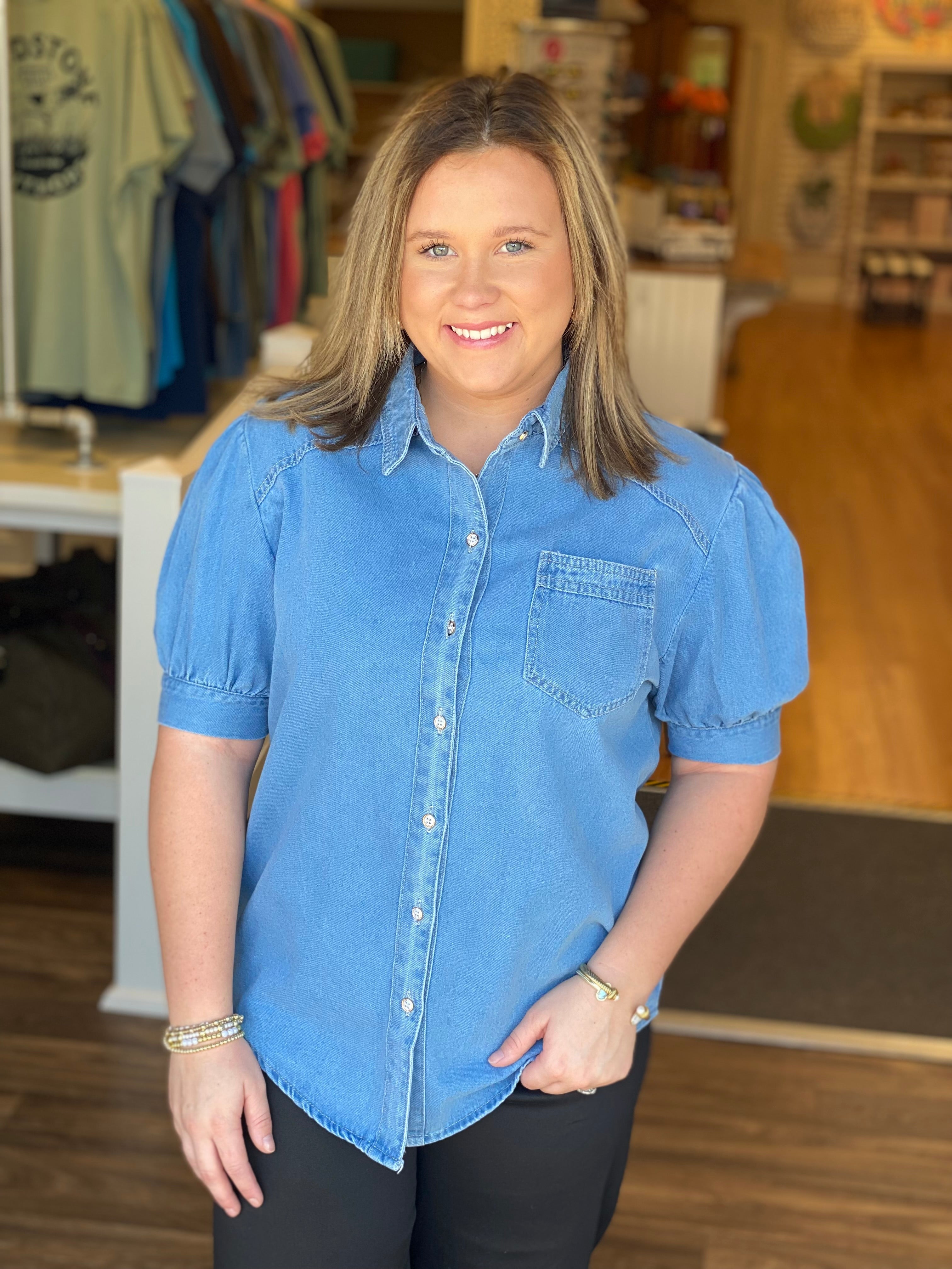 Rosa Denim Shirt