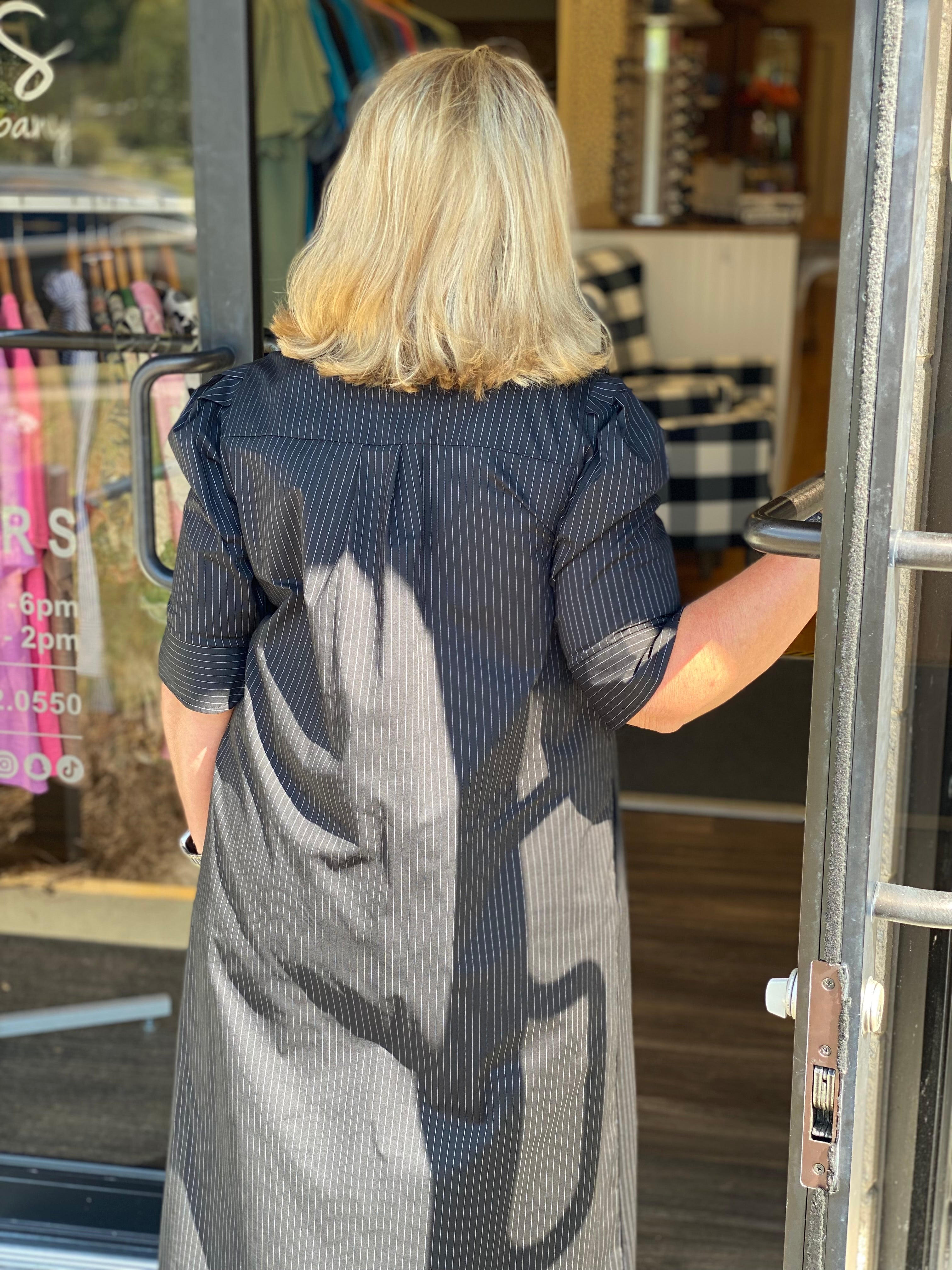 Adrienne Nina Dress - Black