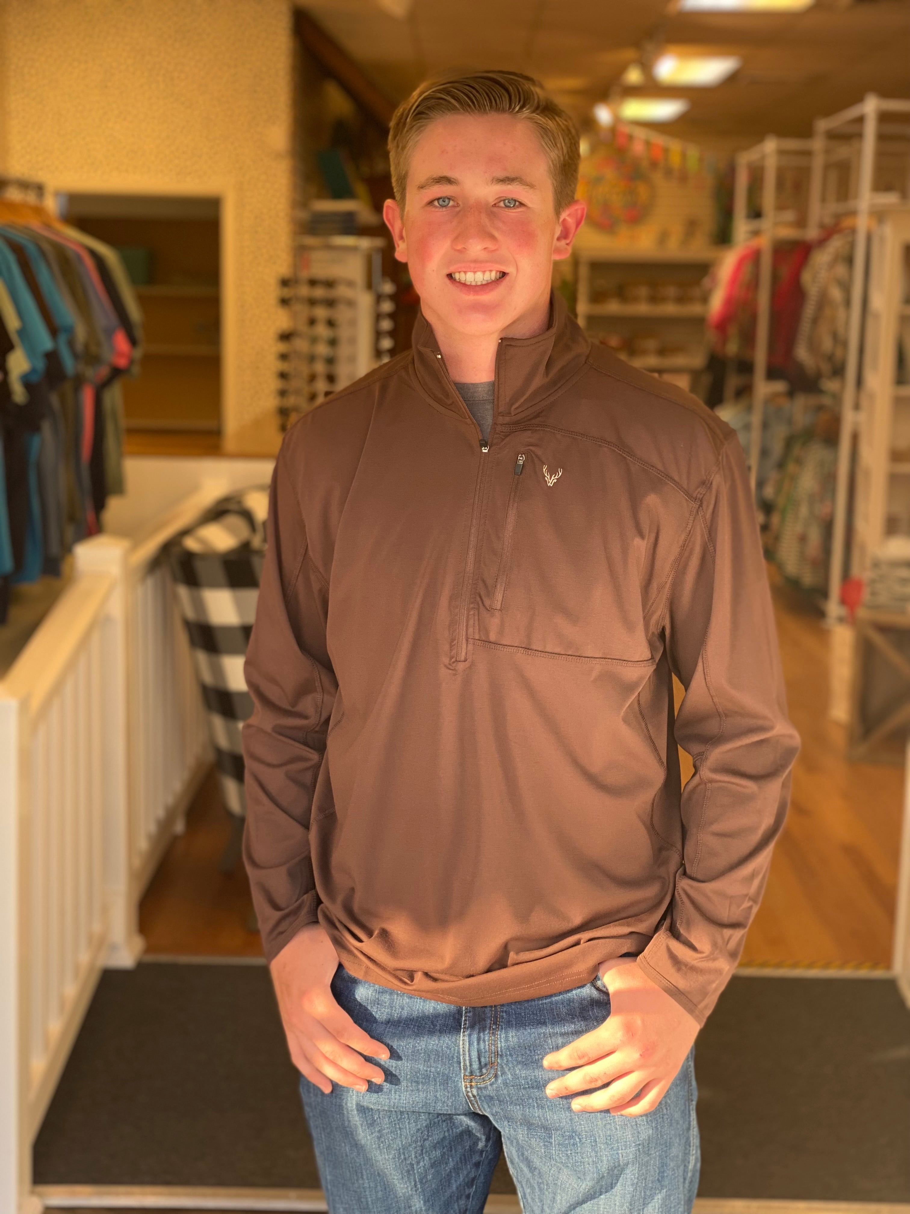 Wildgame Yukon Pullover - Brown
