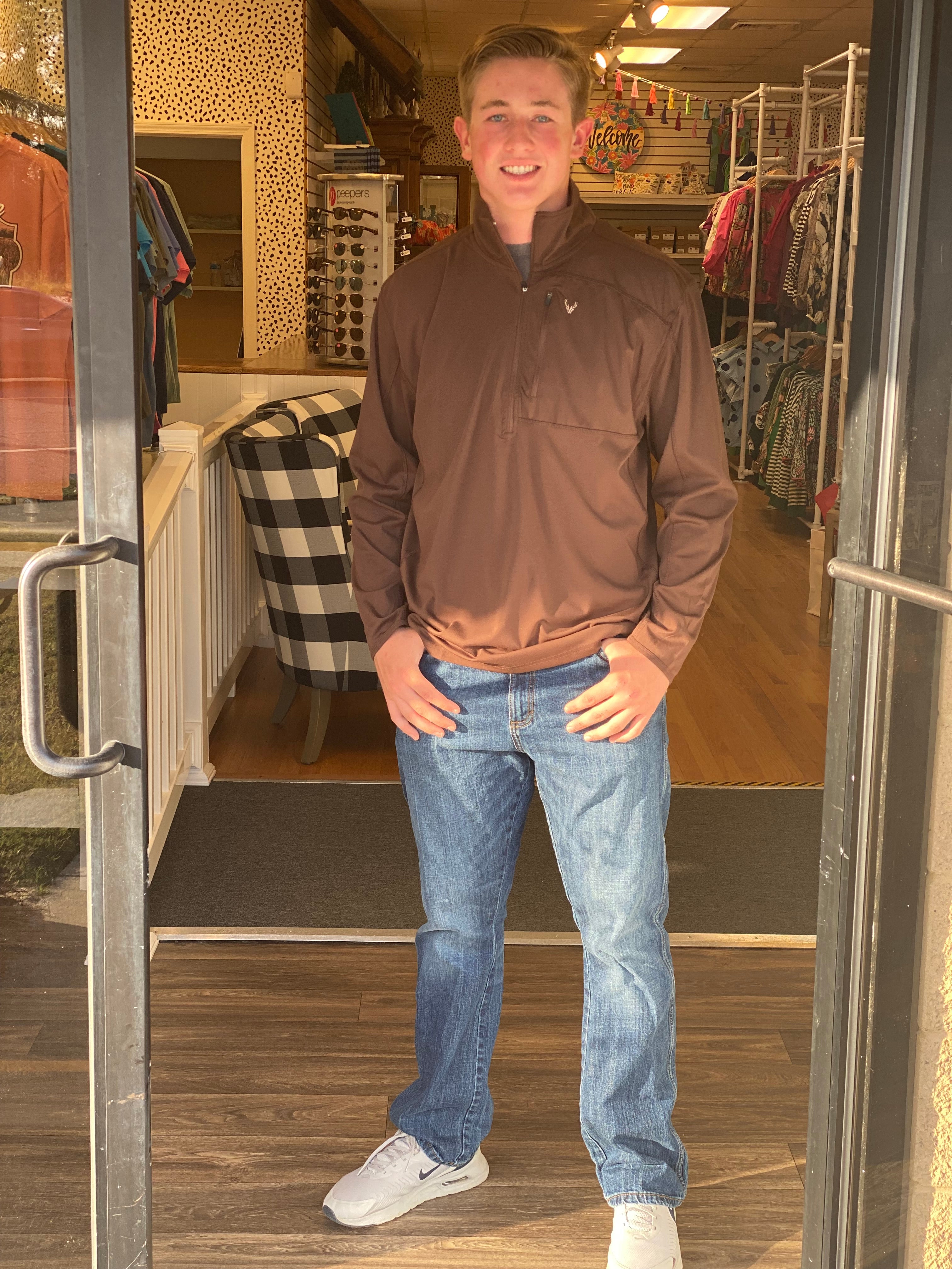 Wildgame Yukon Pullover - Brown