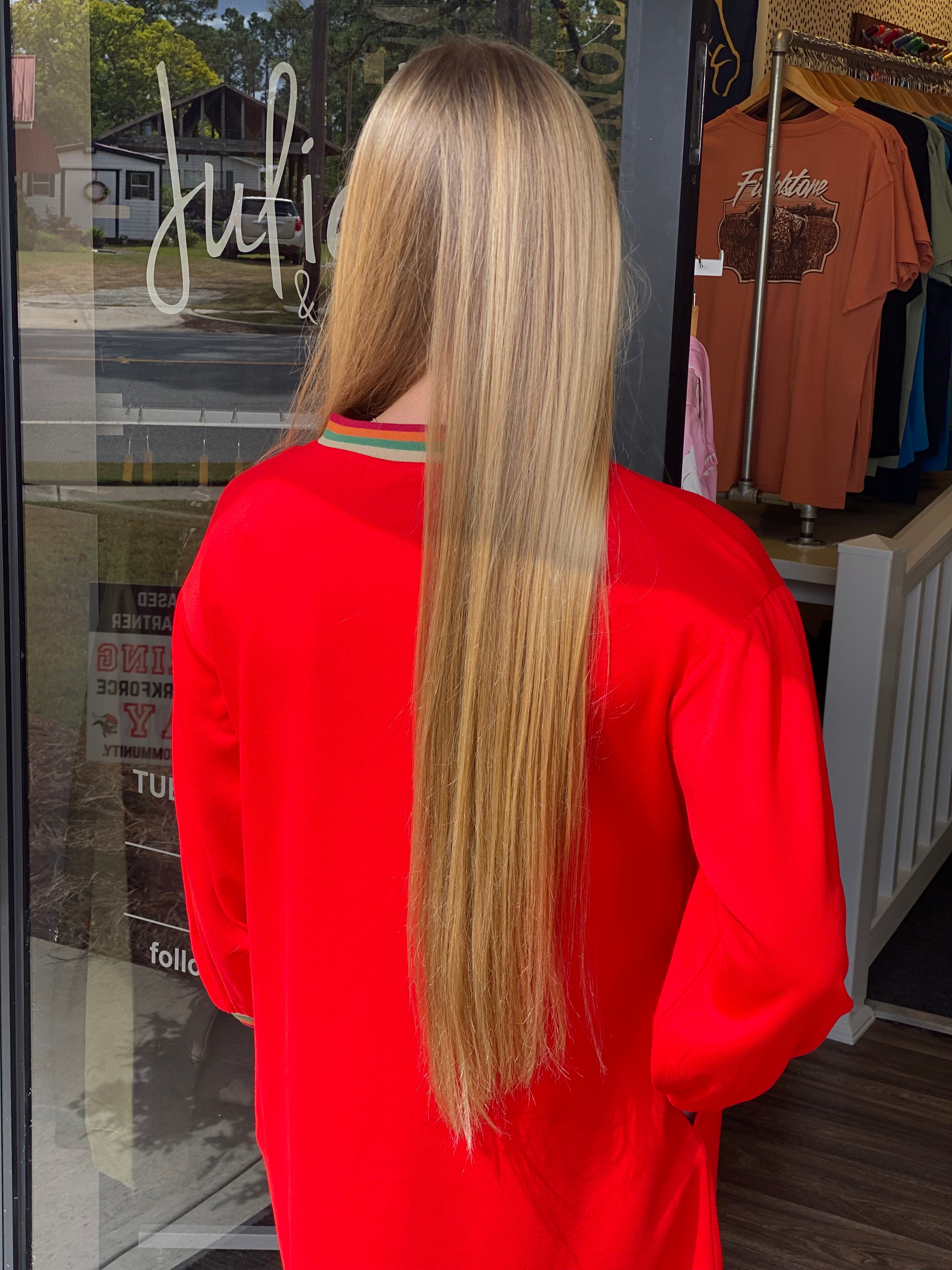 The Jennifer Dress - Red