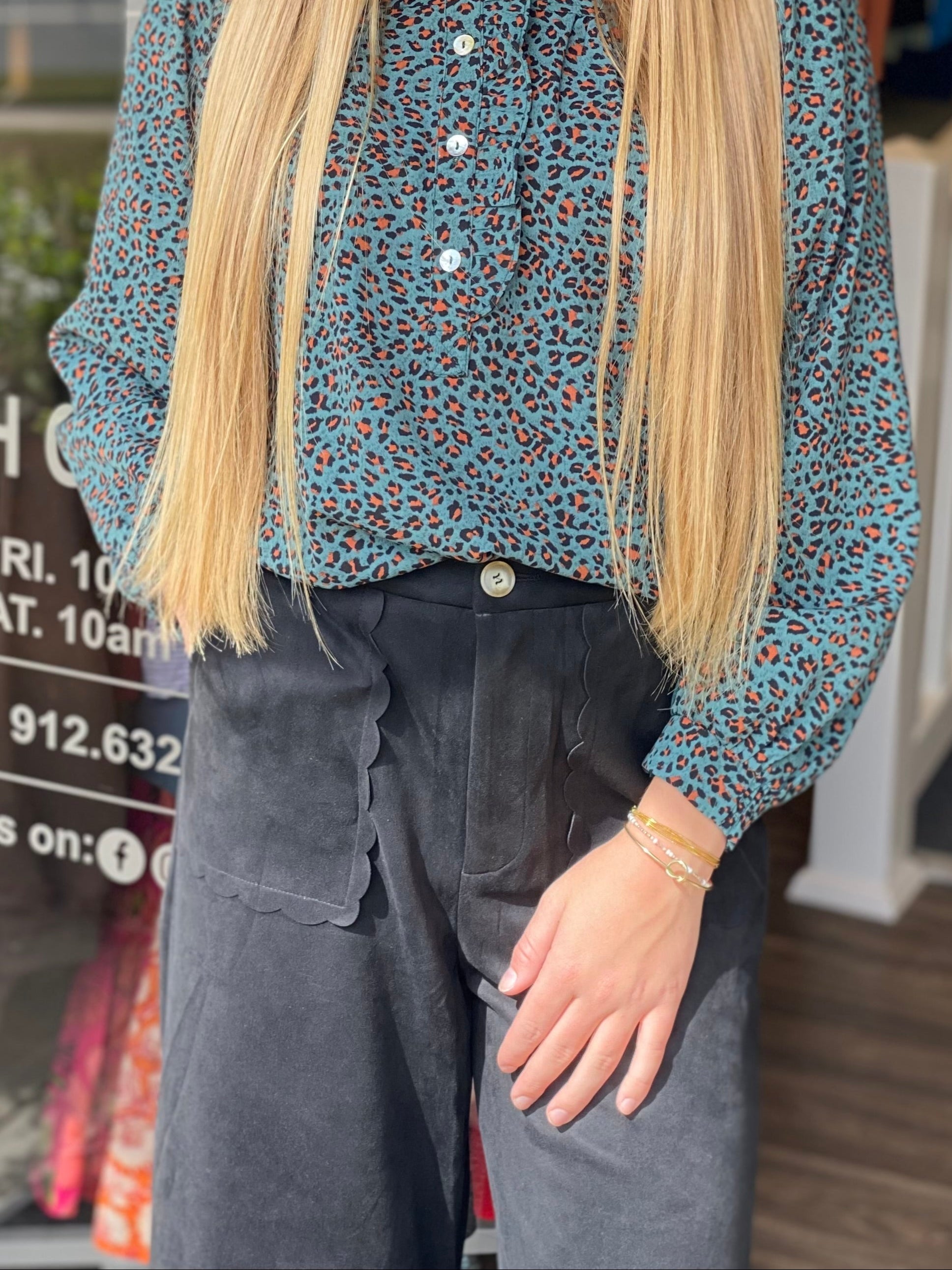 Styled in Suede Pants