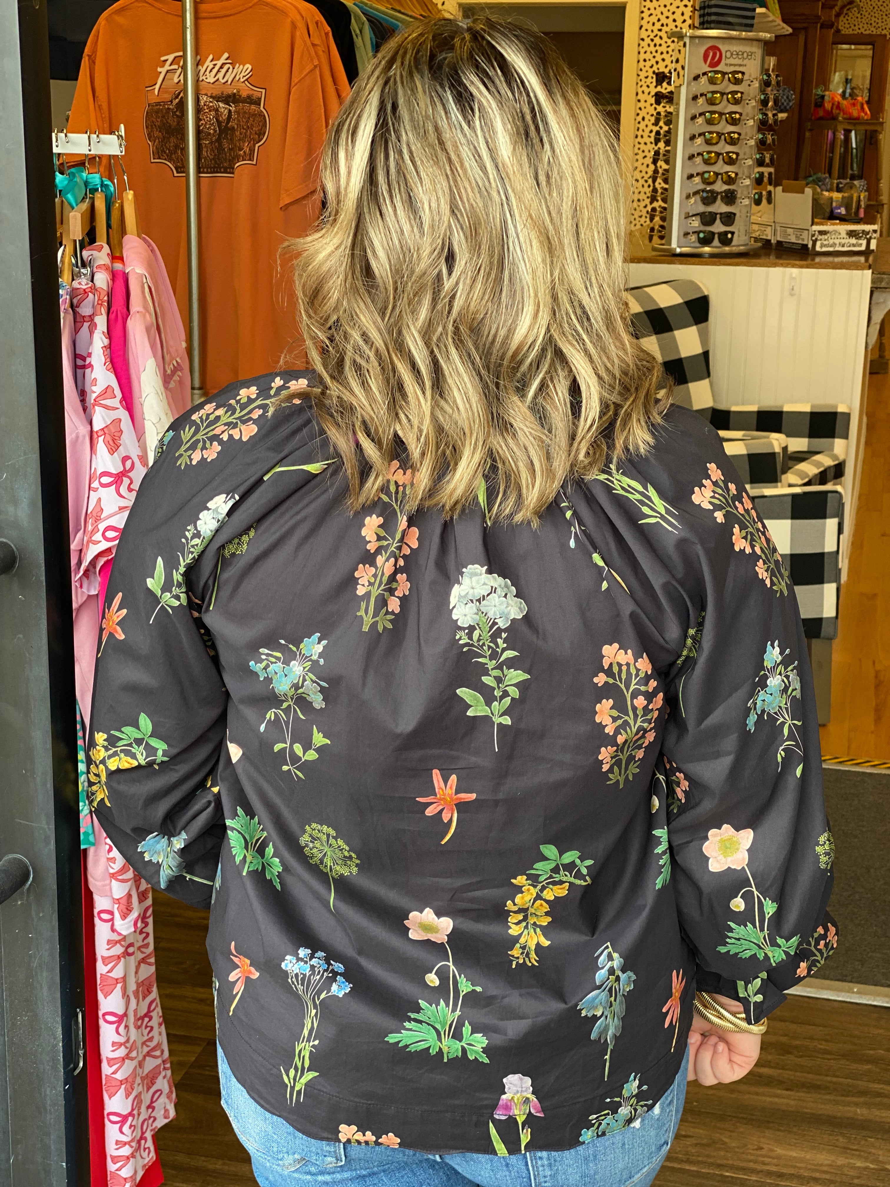 Fields of Flowers Top