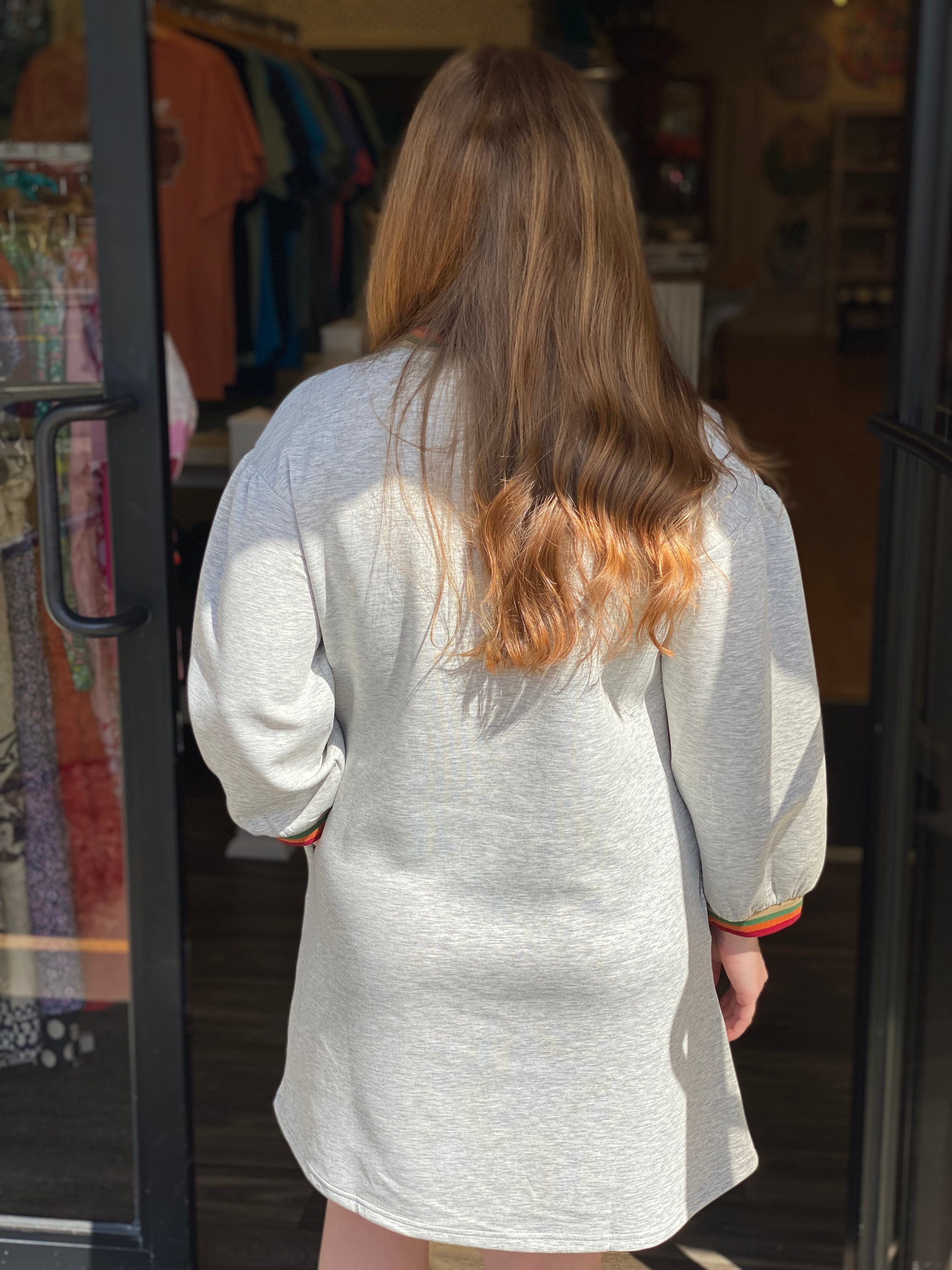 The Jennifer Dress - Grey