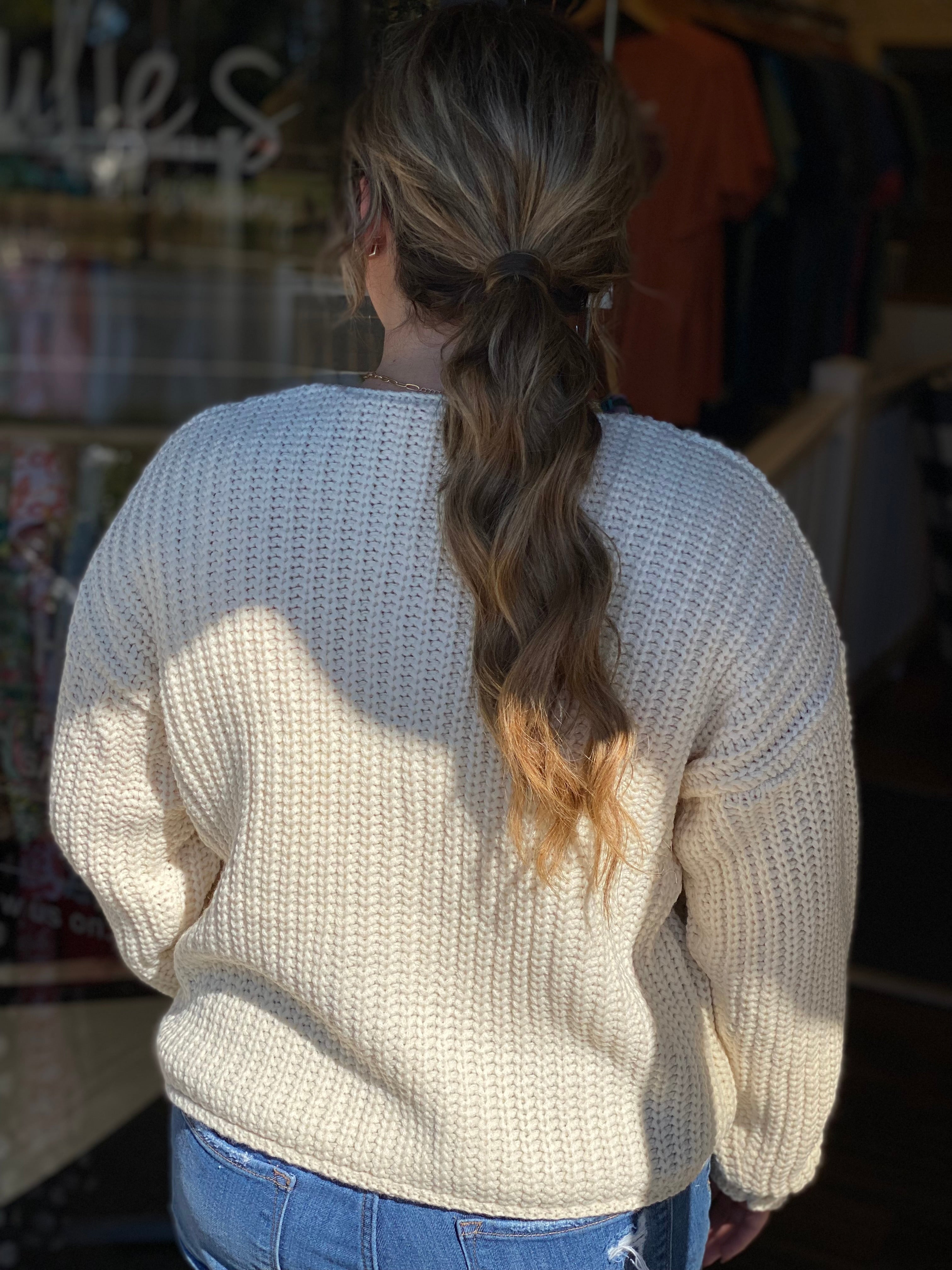 All Wrapped Up Sweater