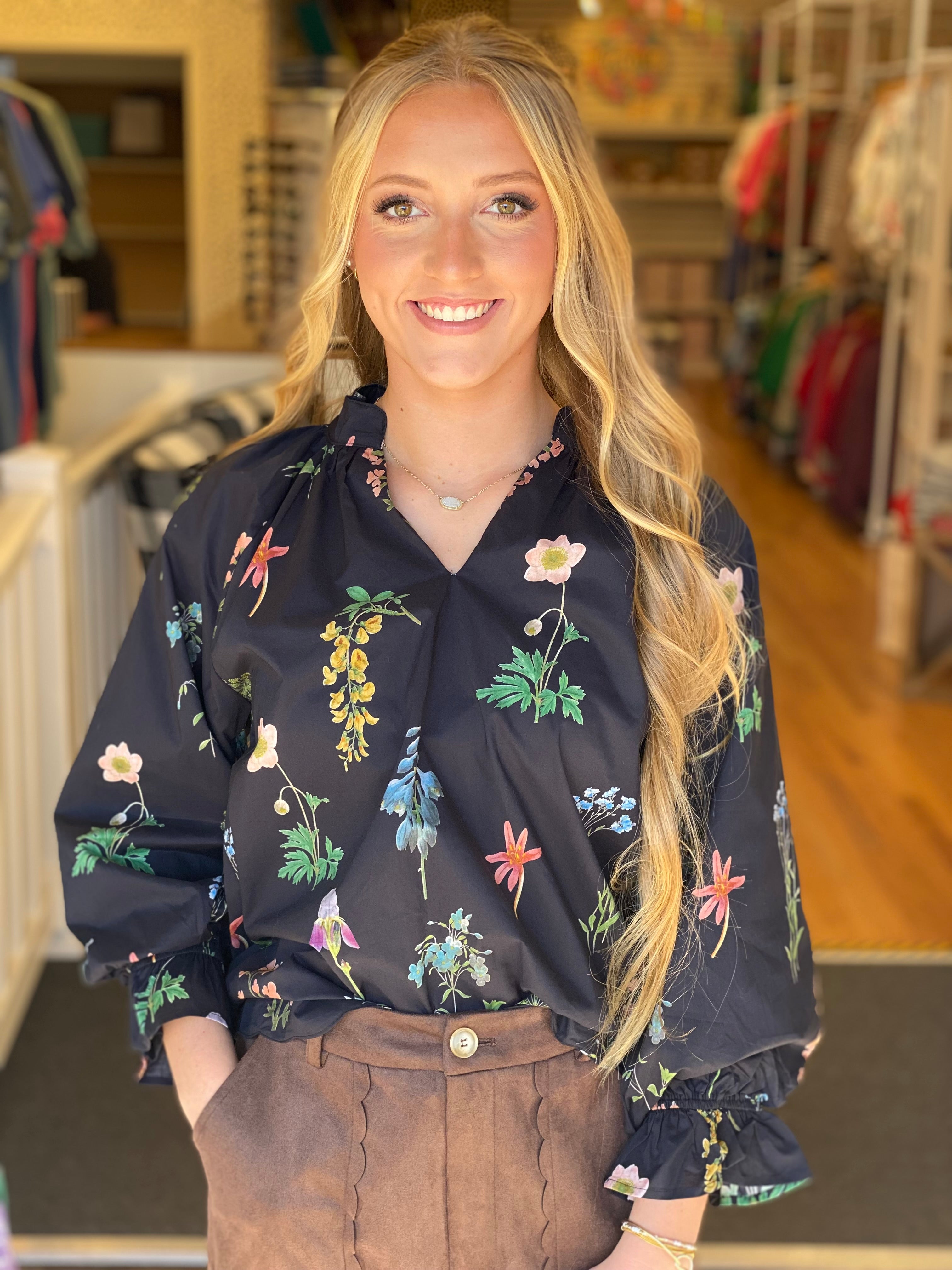 Fields of Flowers Top