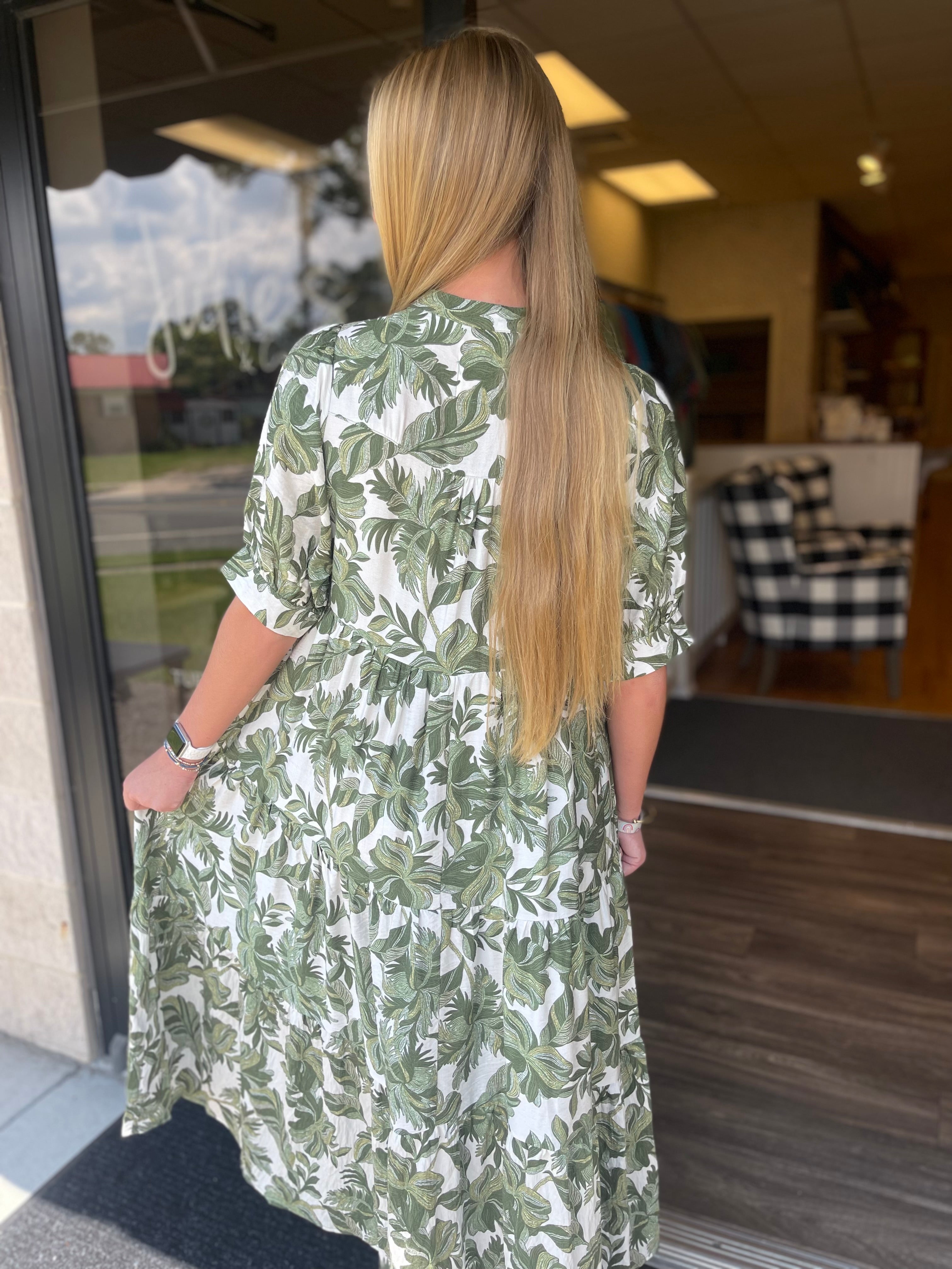 Leaves are Falling Dress
